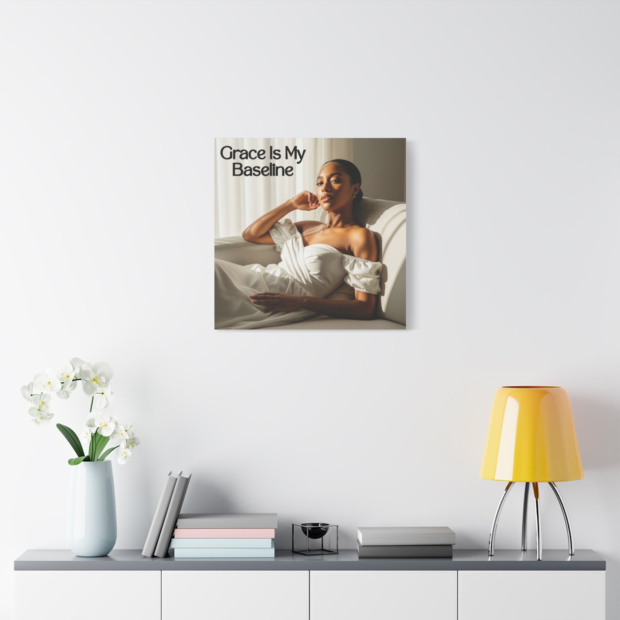 Grace Is My Baseline Wall