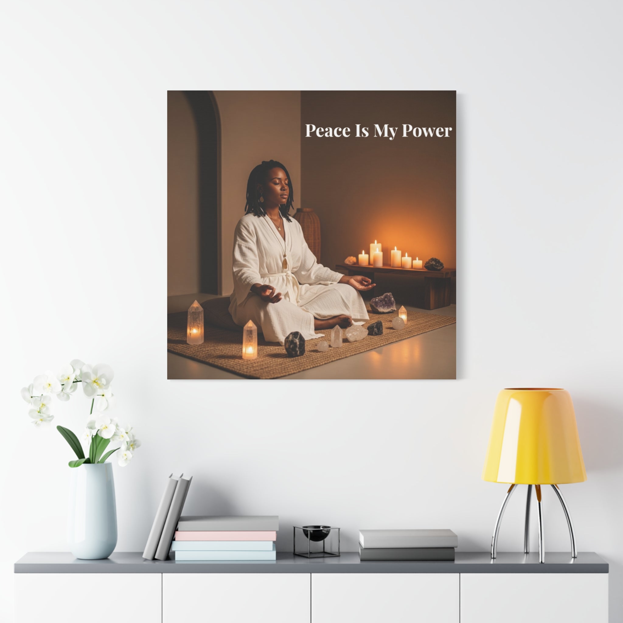 Peace Is My Power Wall Art