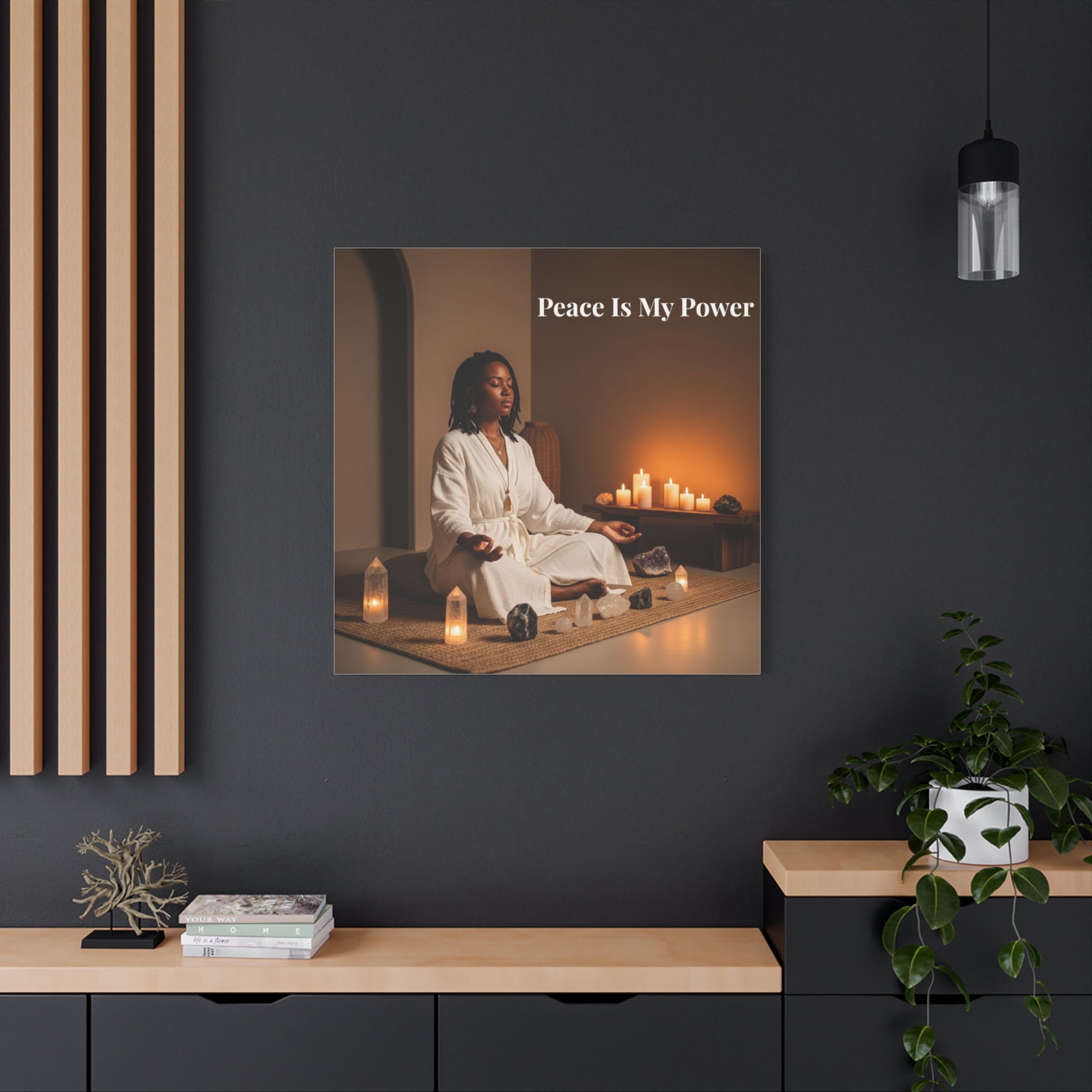 Peace Is My Power Wall Art
