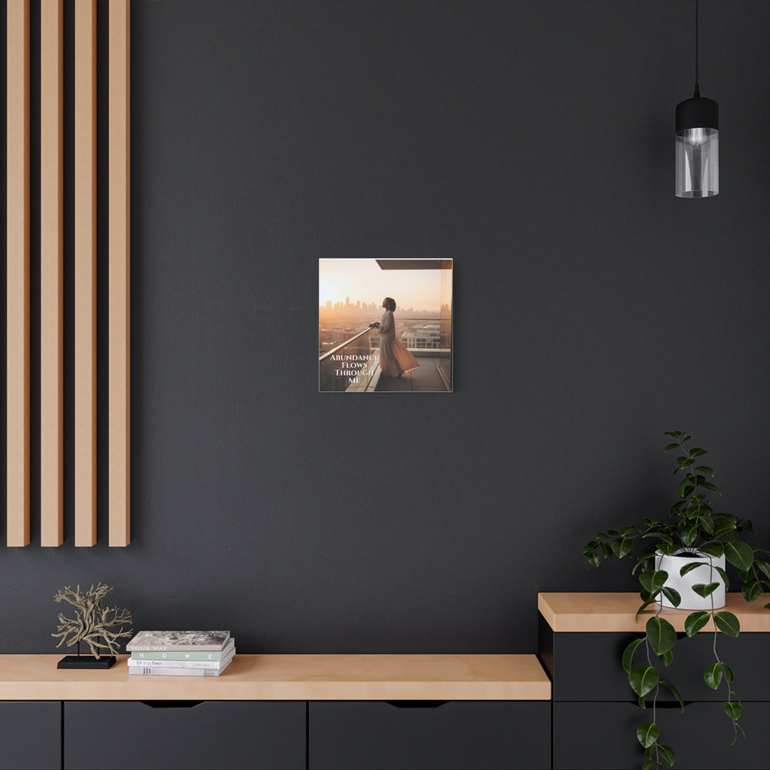 Abundance Flows Through Me Wall Art