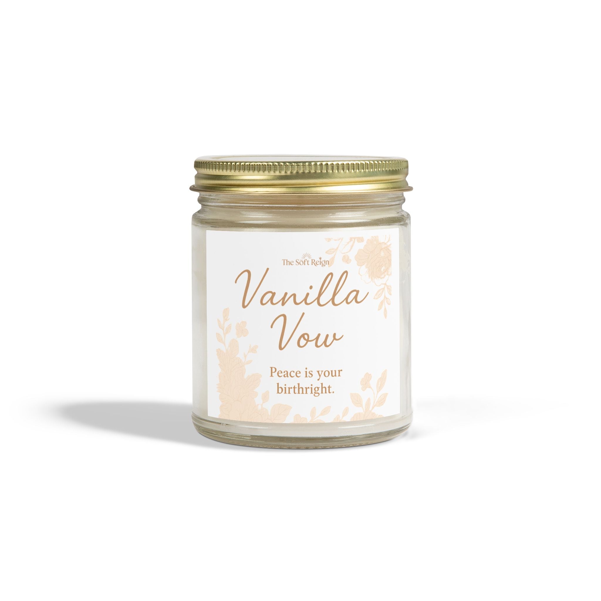 Vanilla Vow Vanilla Bean Candle for Black Women | The Soft Reign

