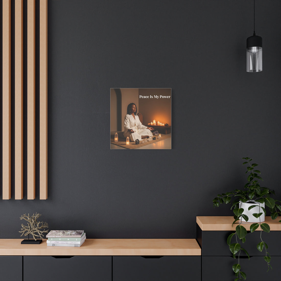 Peace Is My Power Wall Art