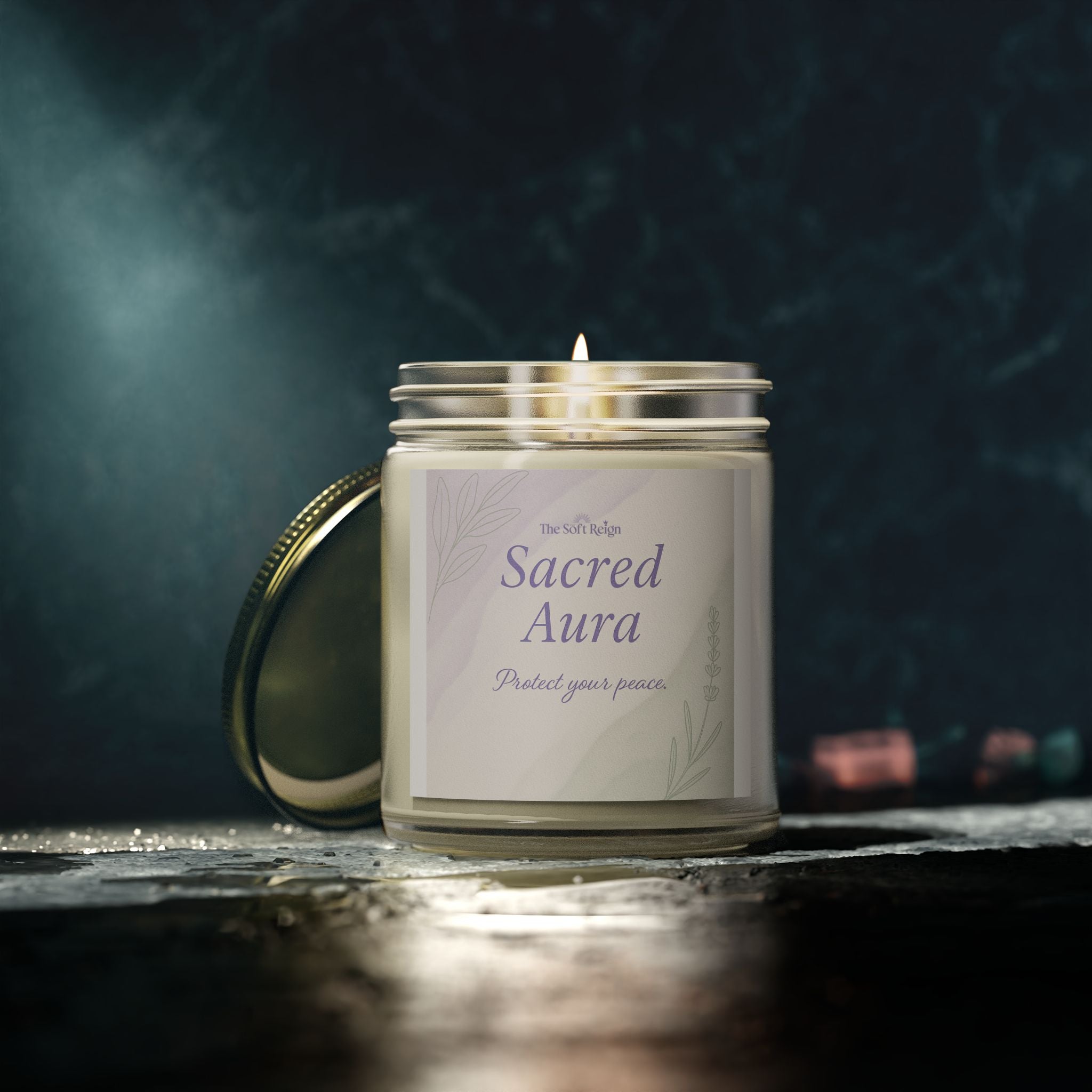 Sacred Aura Candle – Lavender