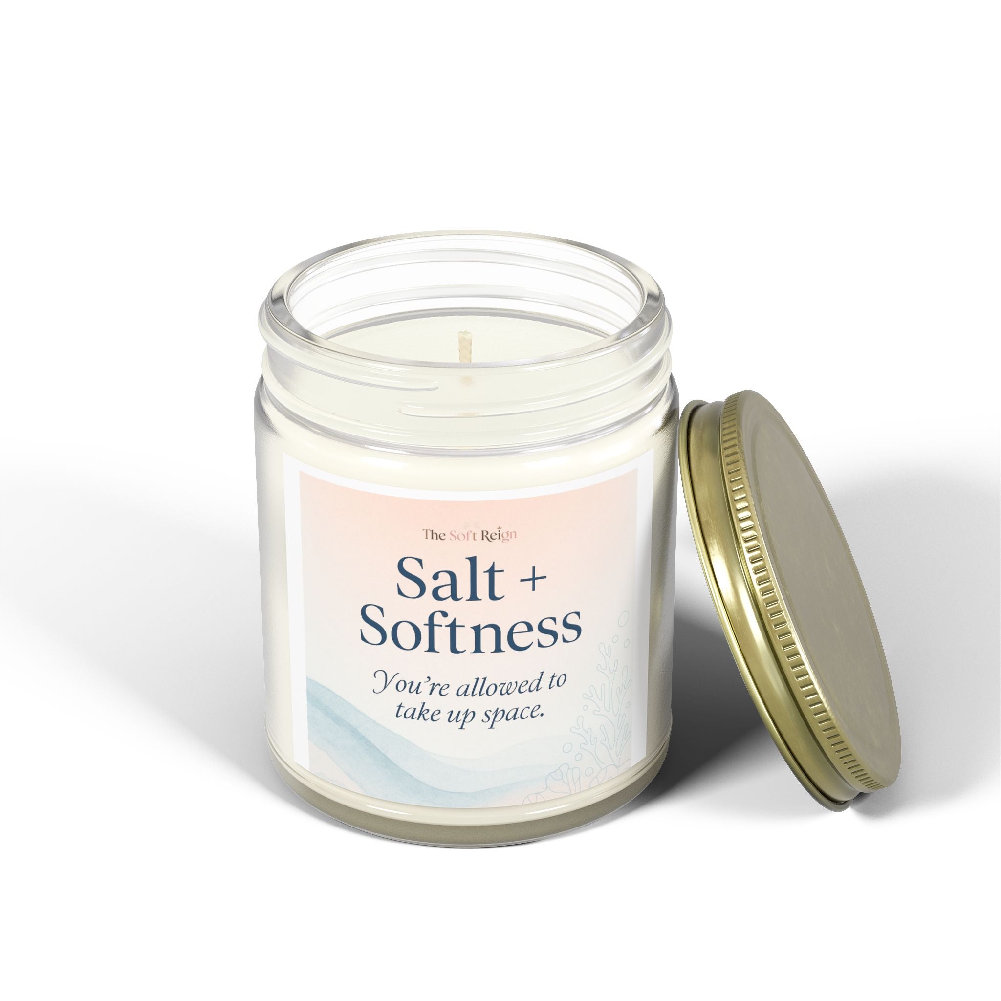 Salt + Softness Candle – Sea Salt & Orchid