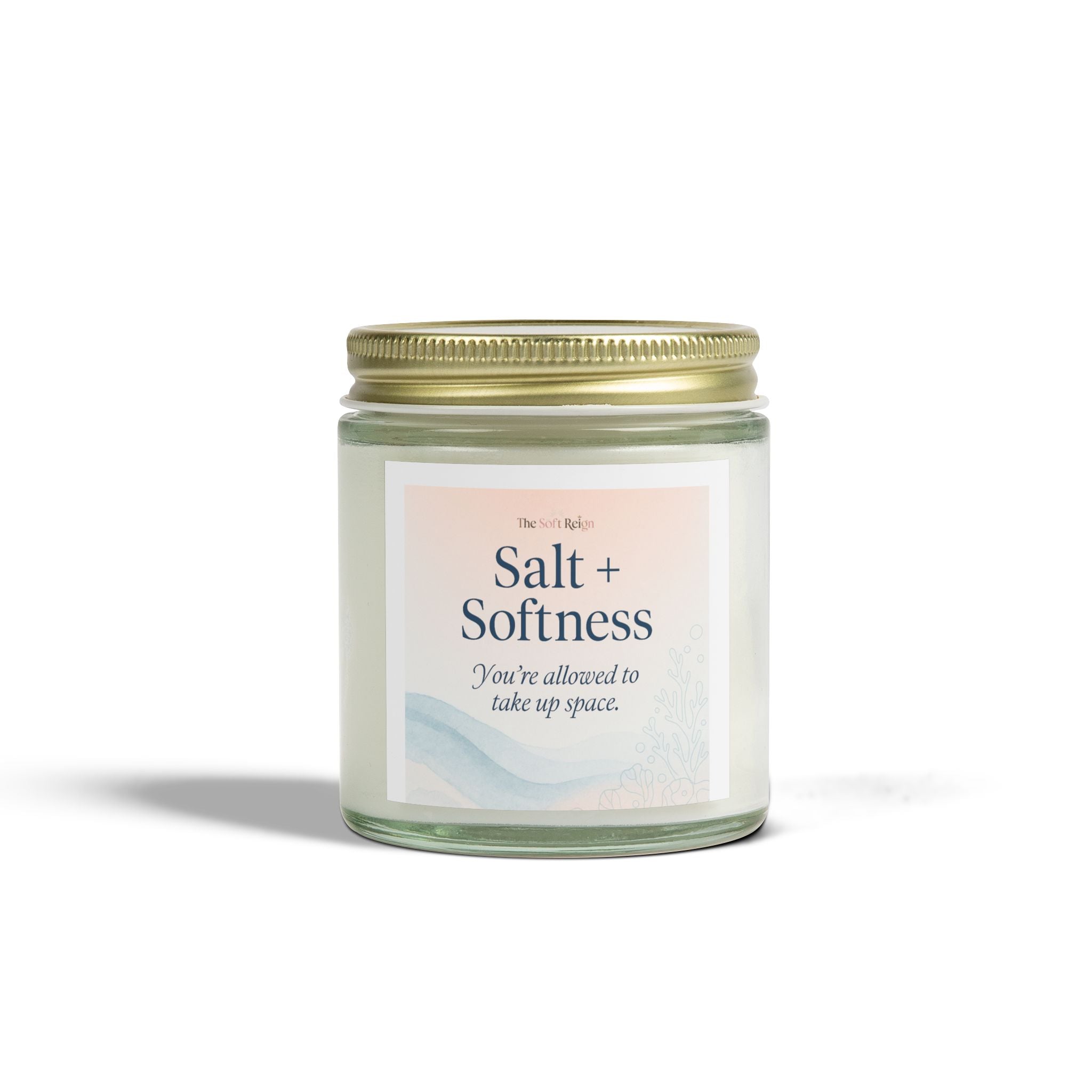 Salt + Softness Sea Salt & Orchid Candle for Black Women | The Soft Re…

