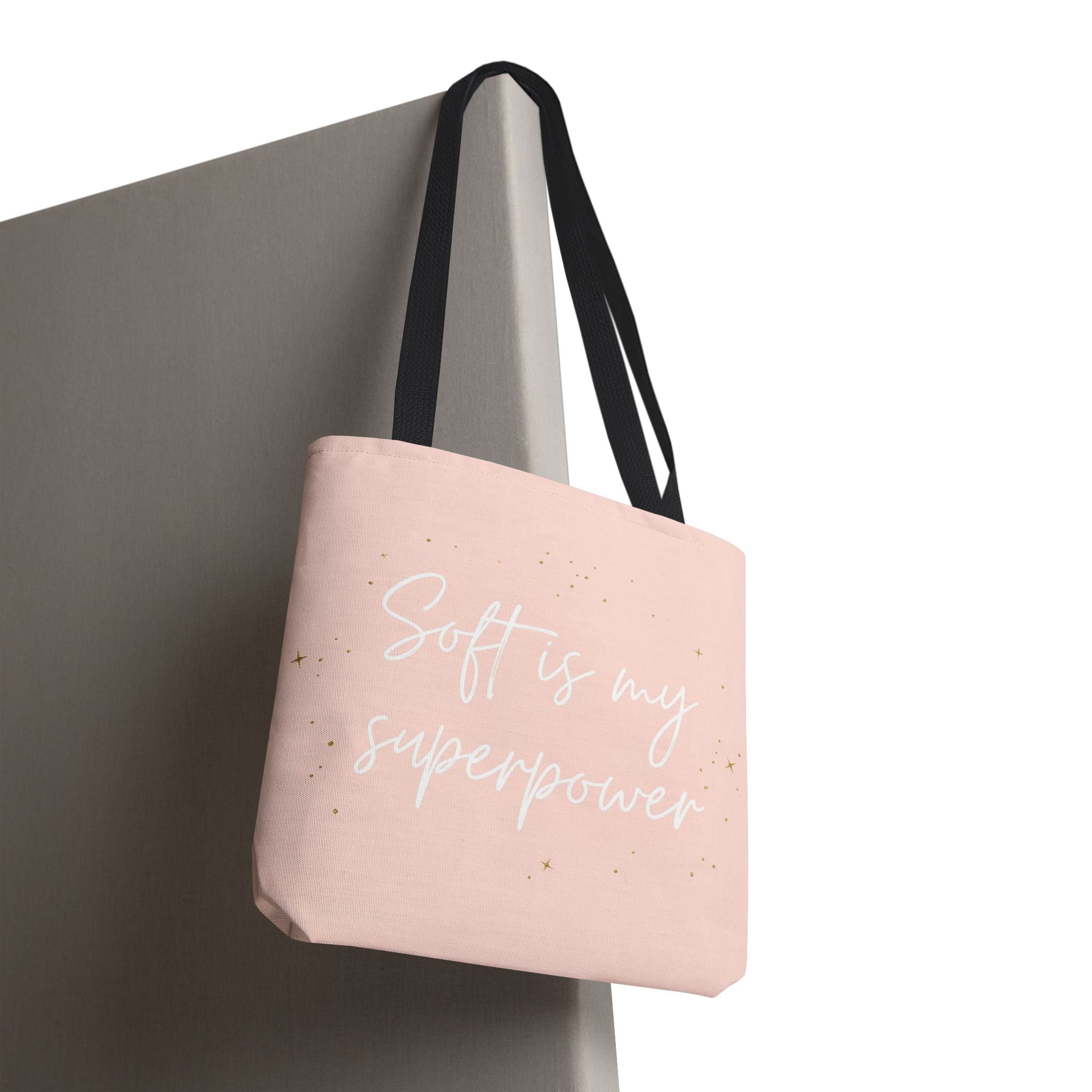 Soft Is My Superpower Tote Bag for Black Women | The Soft Reign