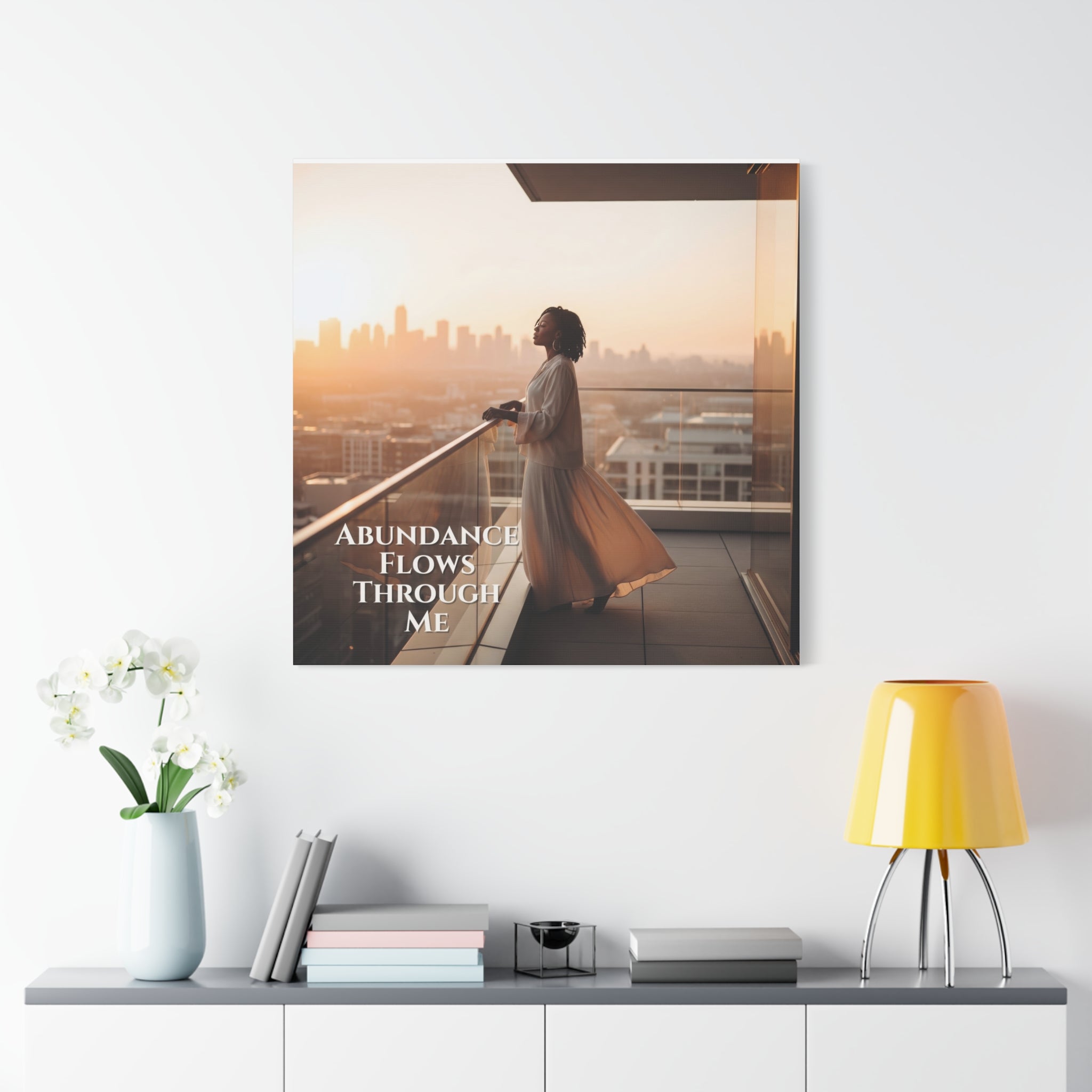 Abundance Flows Through Me Wall Art