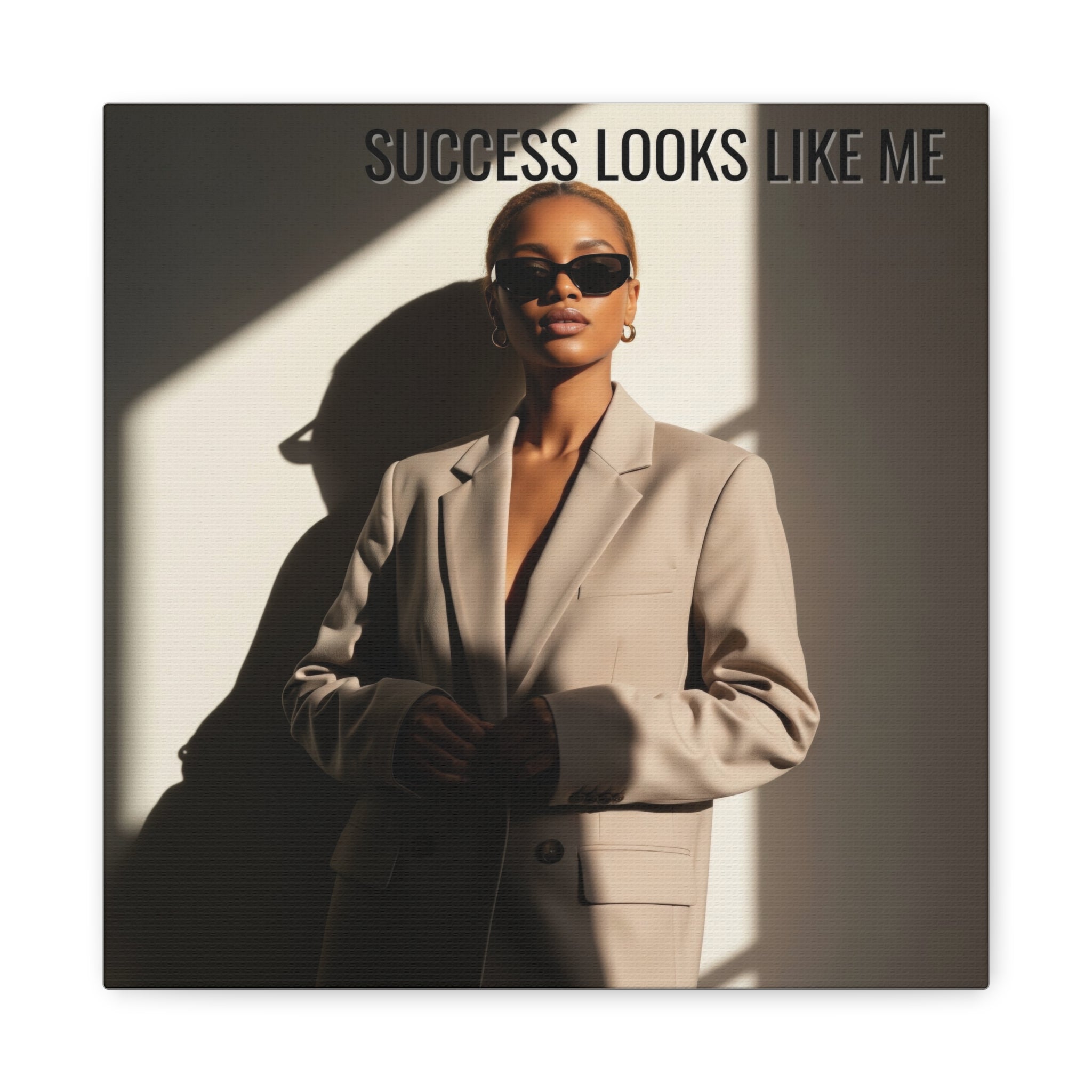 Success Looks Like Me Wall Art for Black Women | The Soft Reign

