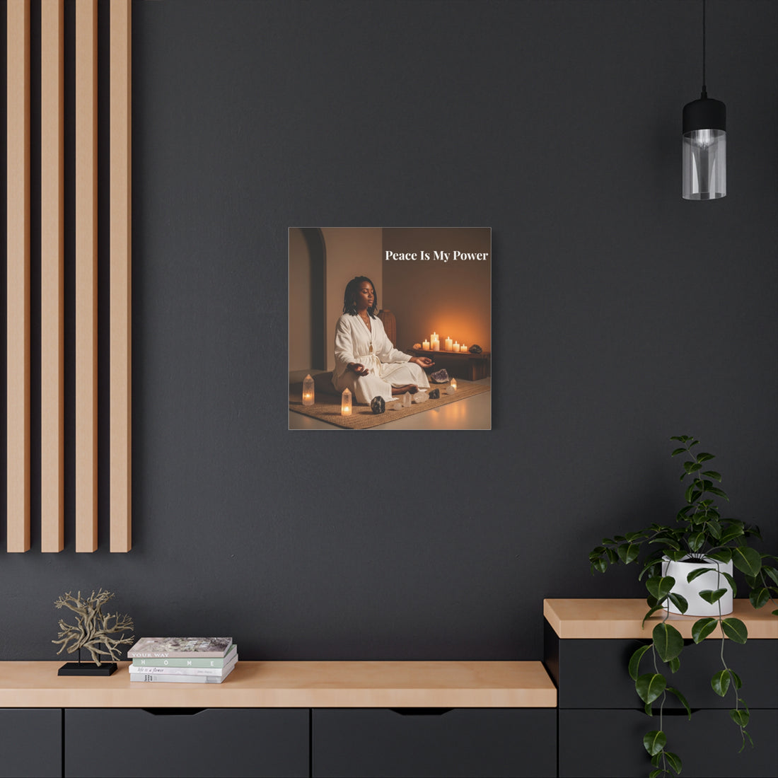 Peace Is My Power Wall Art