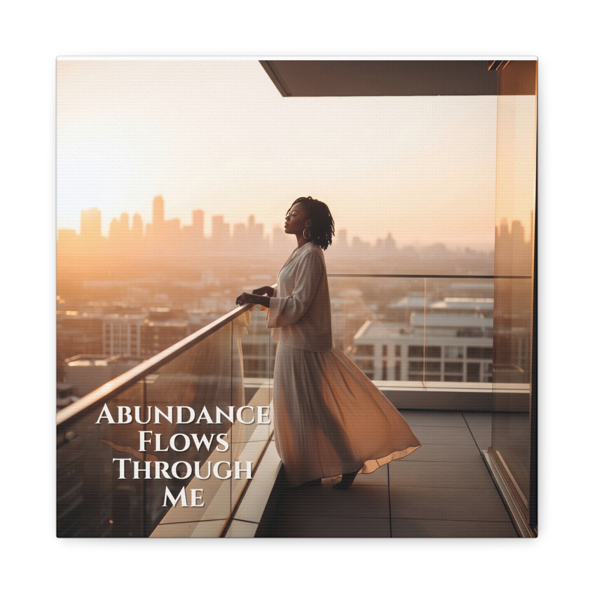 Abundance Flows Through Me Wall Art