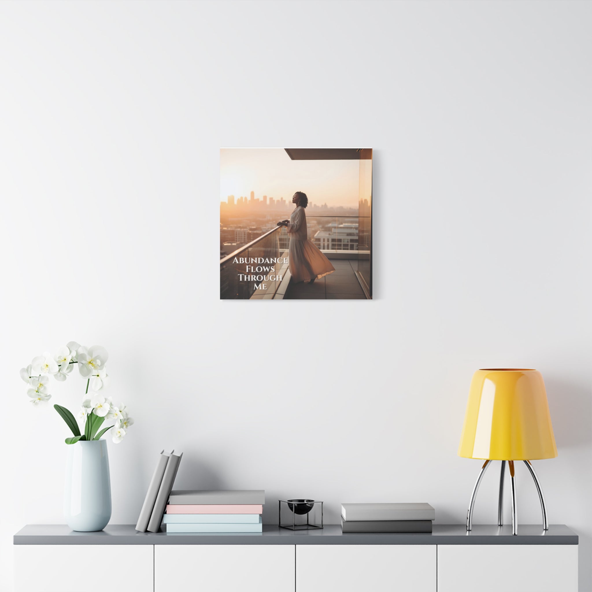 Abundance Flows Through Me Wall Art