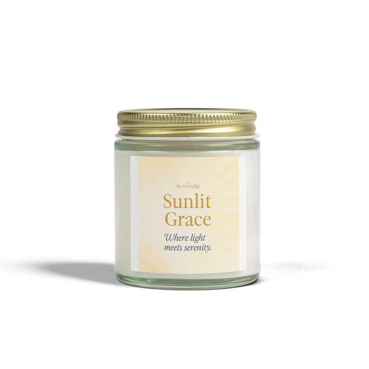 Sunlit Grace Candle – Mango Coconut