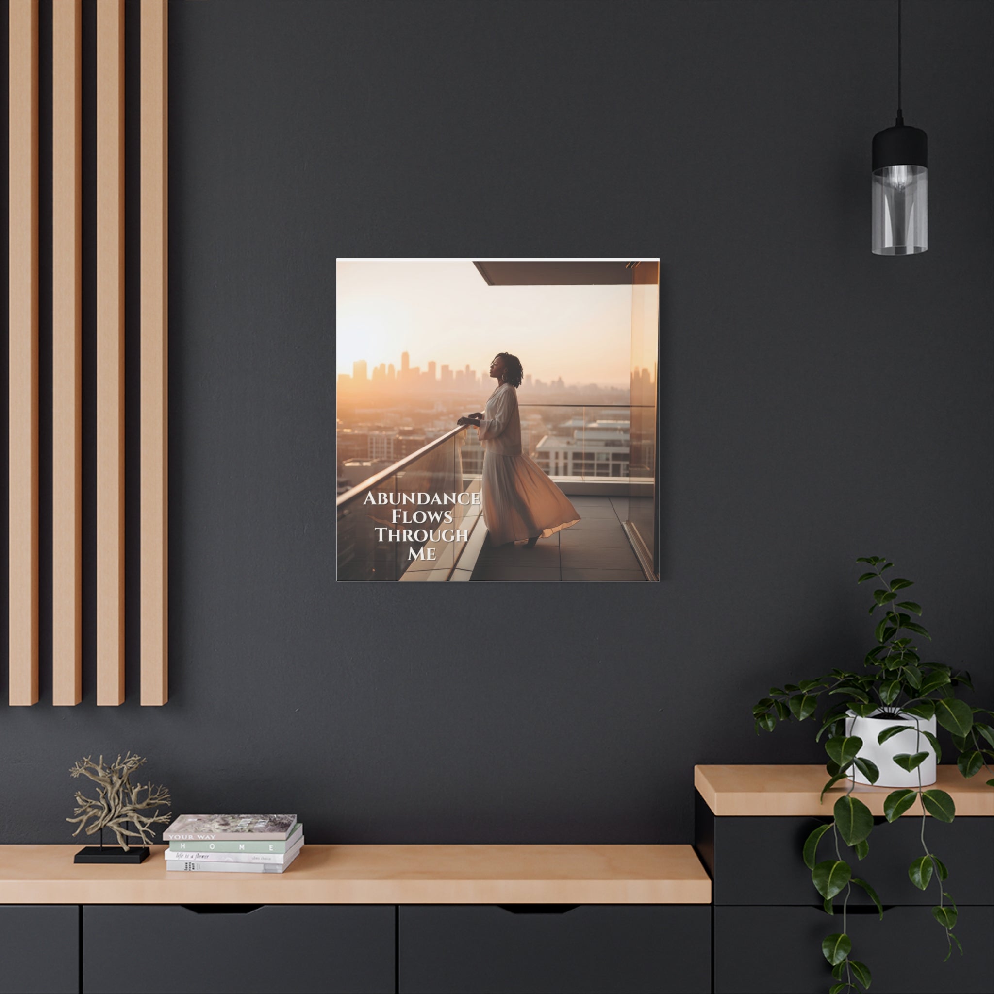 Abundance Flows Through Me Wall Art