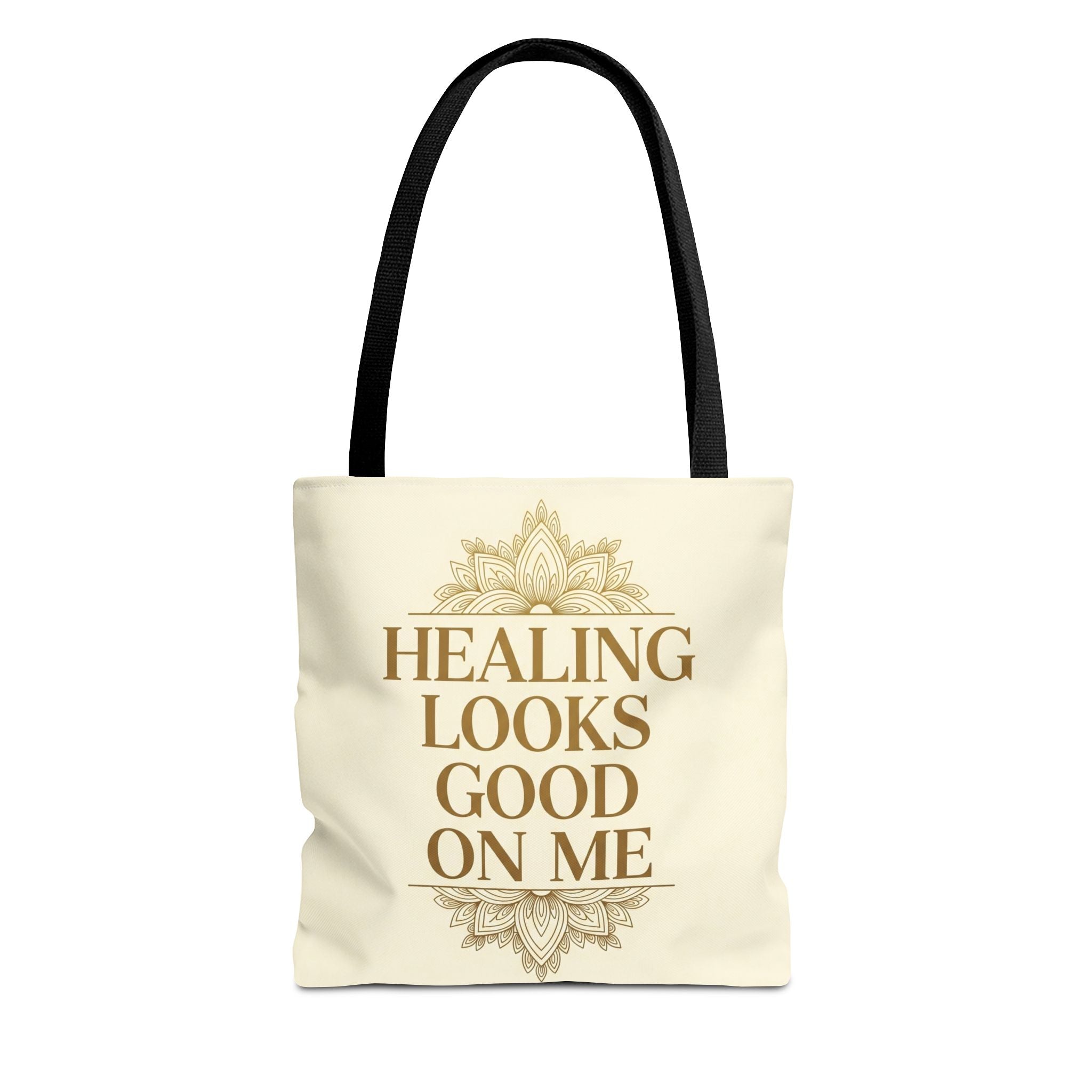 Healing Looks Good on Me Tote Bag for Black Women | The Soft Reign