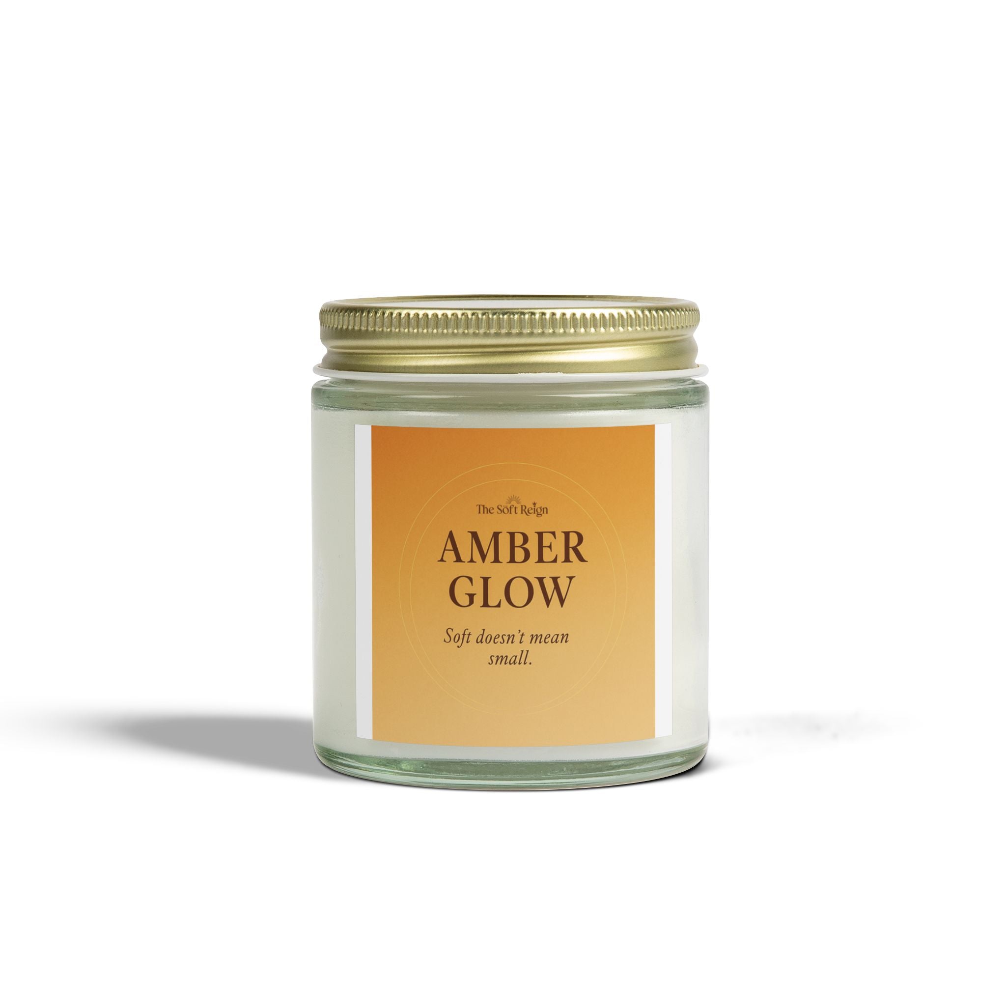 Amber Glow Cinnamon Chai Candle for Black Women | The Soft Reign

