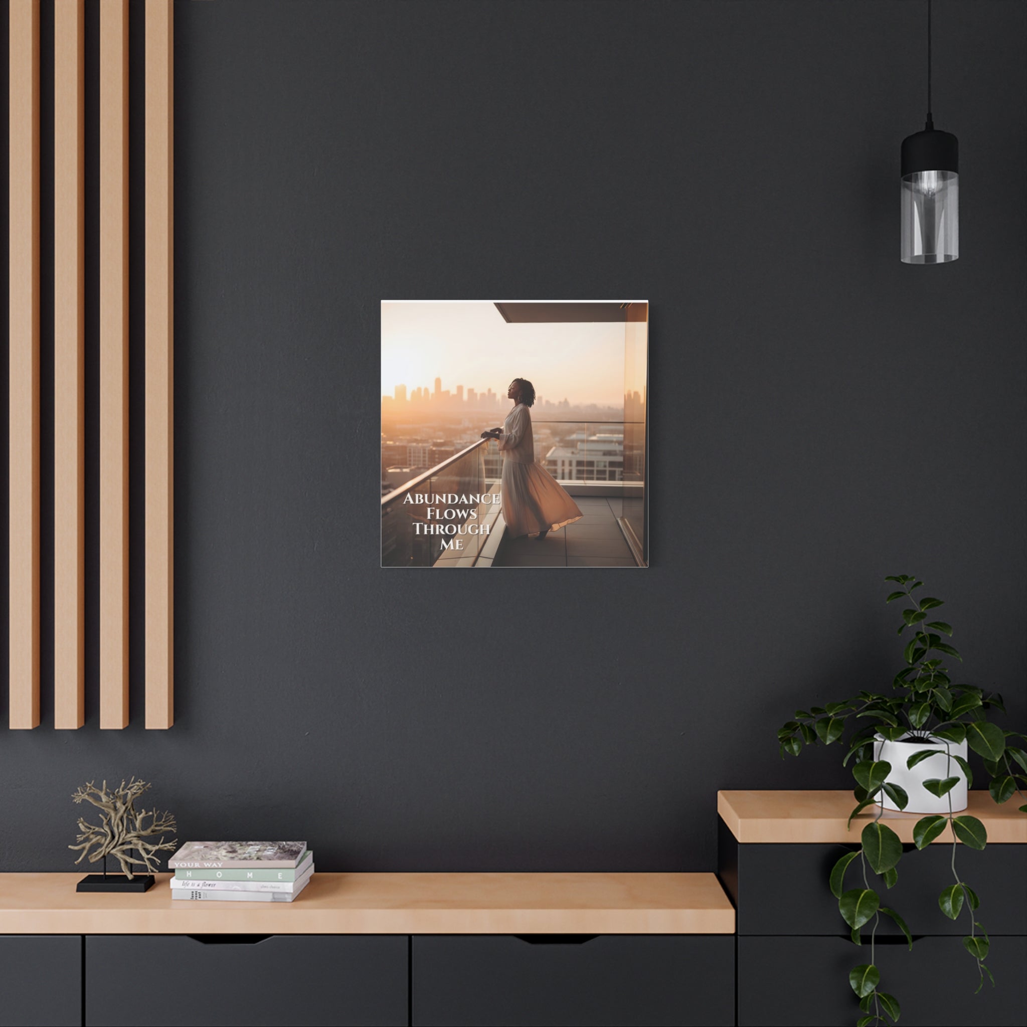 Abundance Flows Through Me Wall Art