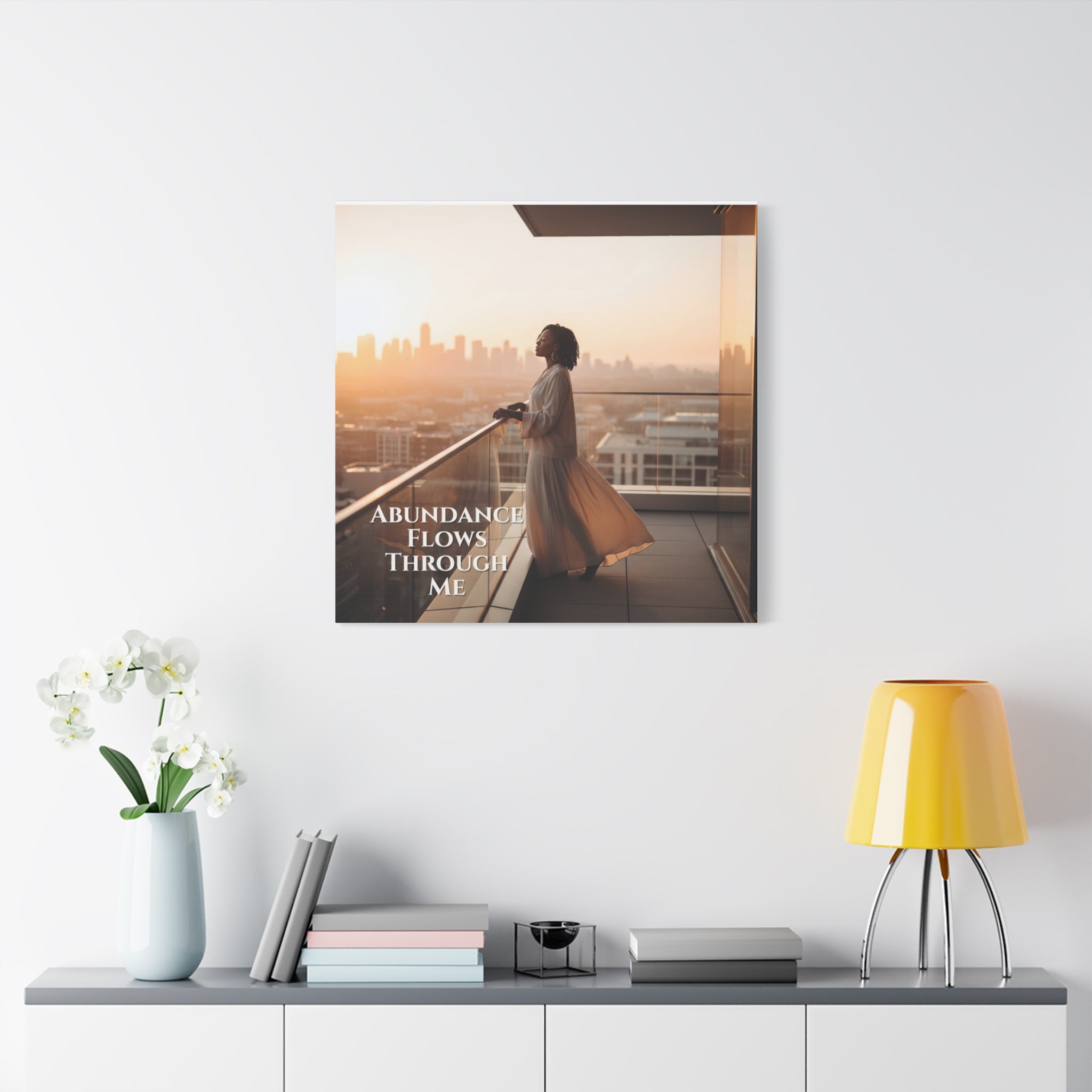 Abundance Flows Through Me Wall Art