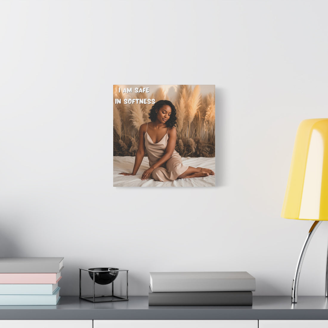 I Am Safe in Softness Wall Art