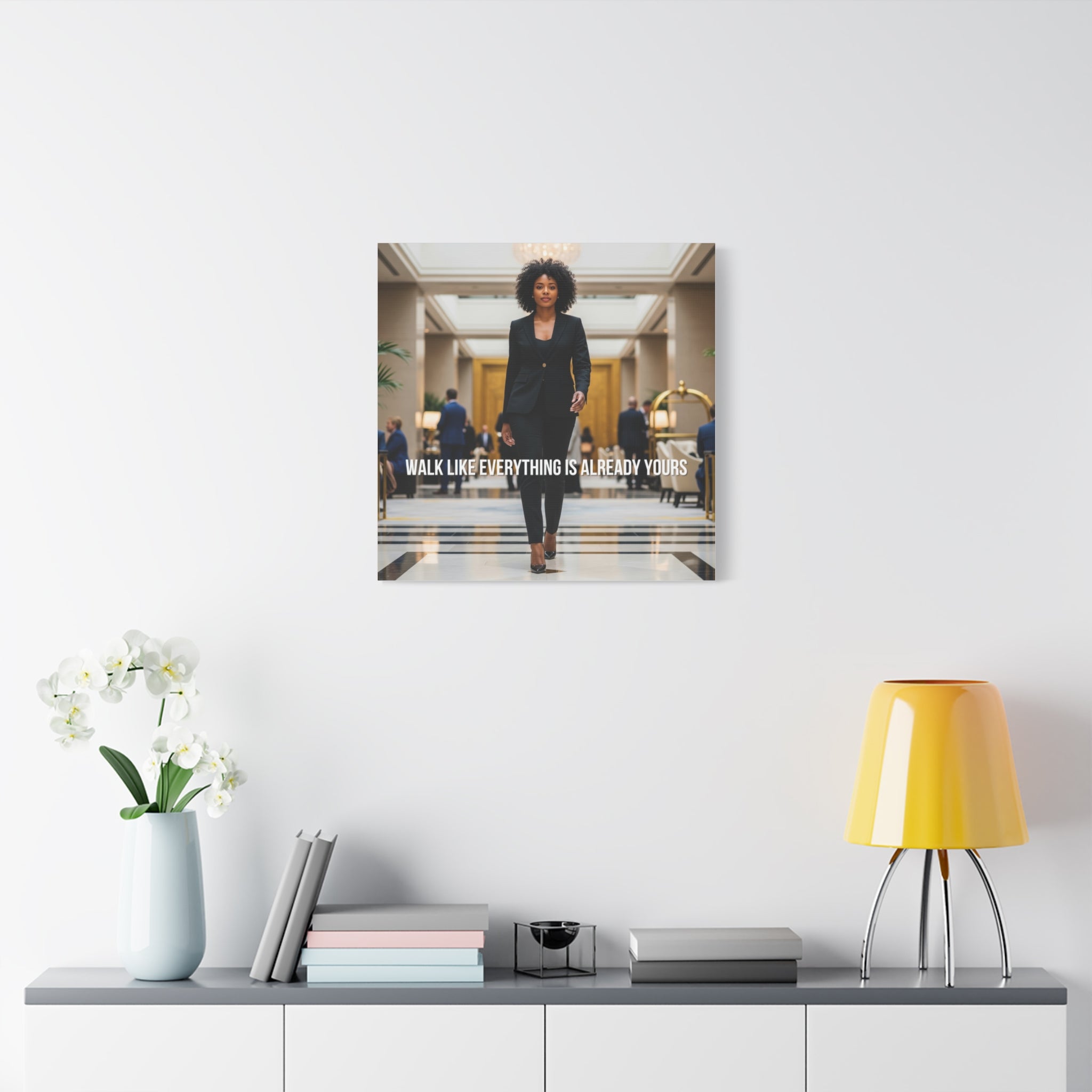 Walk Like Everything Is Already Yours Wall Art for Black Women | The S…

