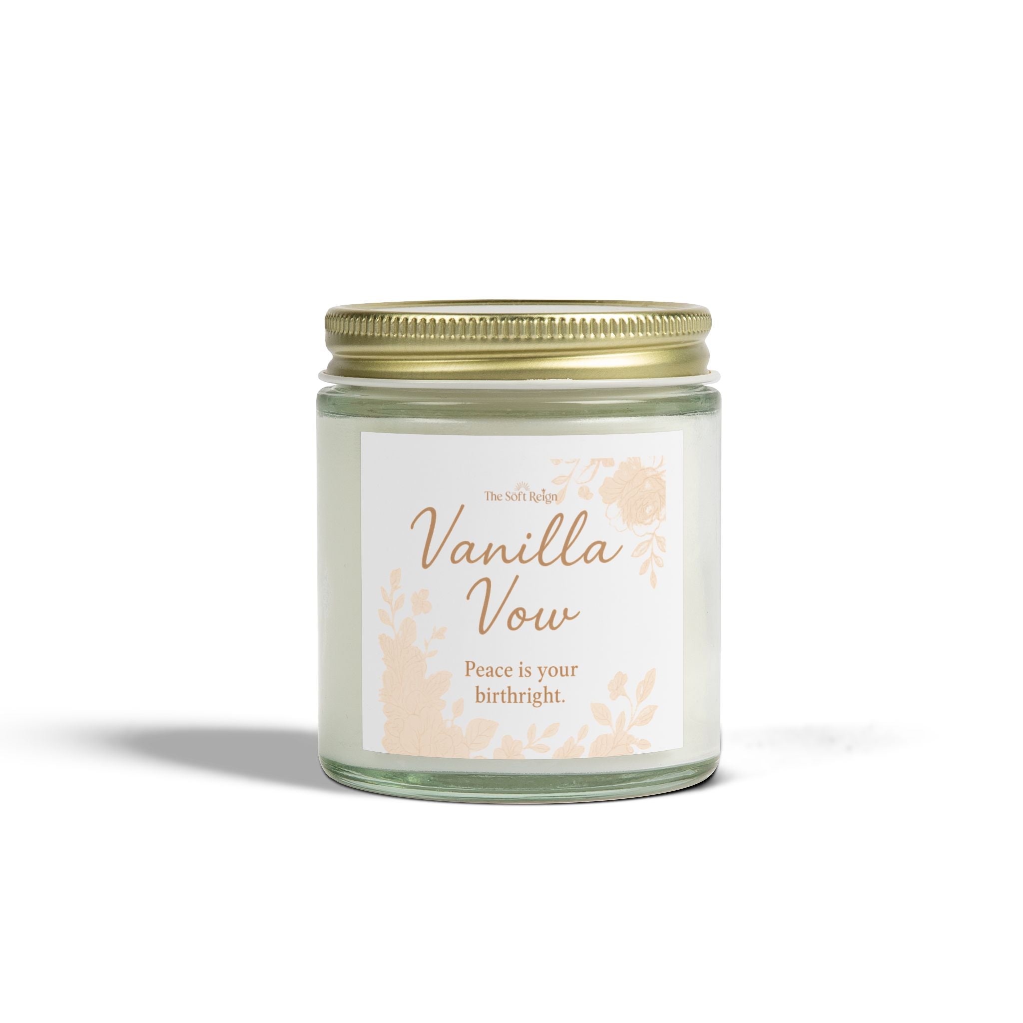 Vanilla Vow Vanilla Bean Candle for Black Women | The Soft Reign

