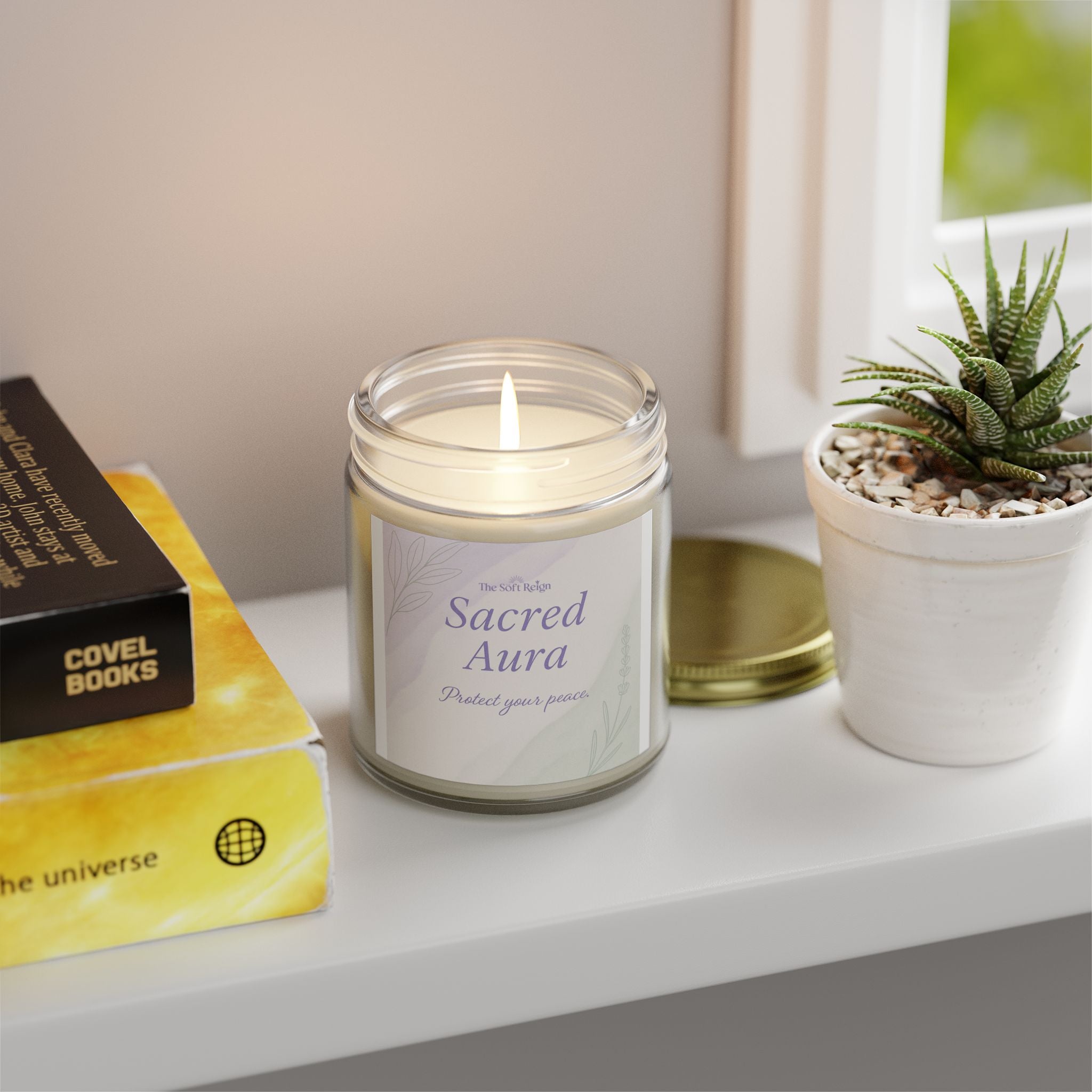 Sacred Aura Candle – Lavender
