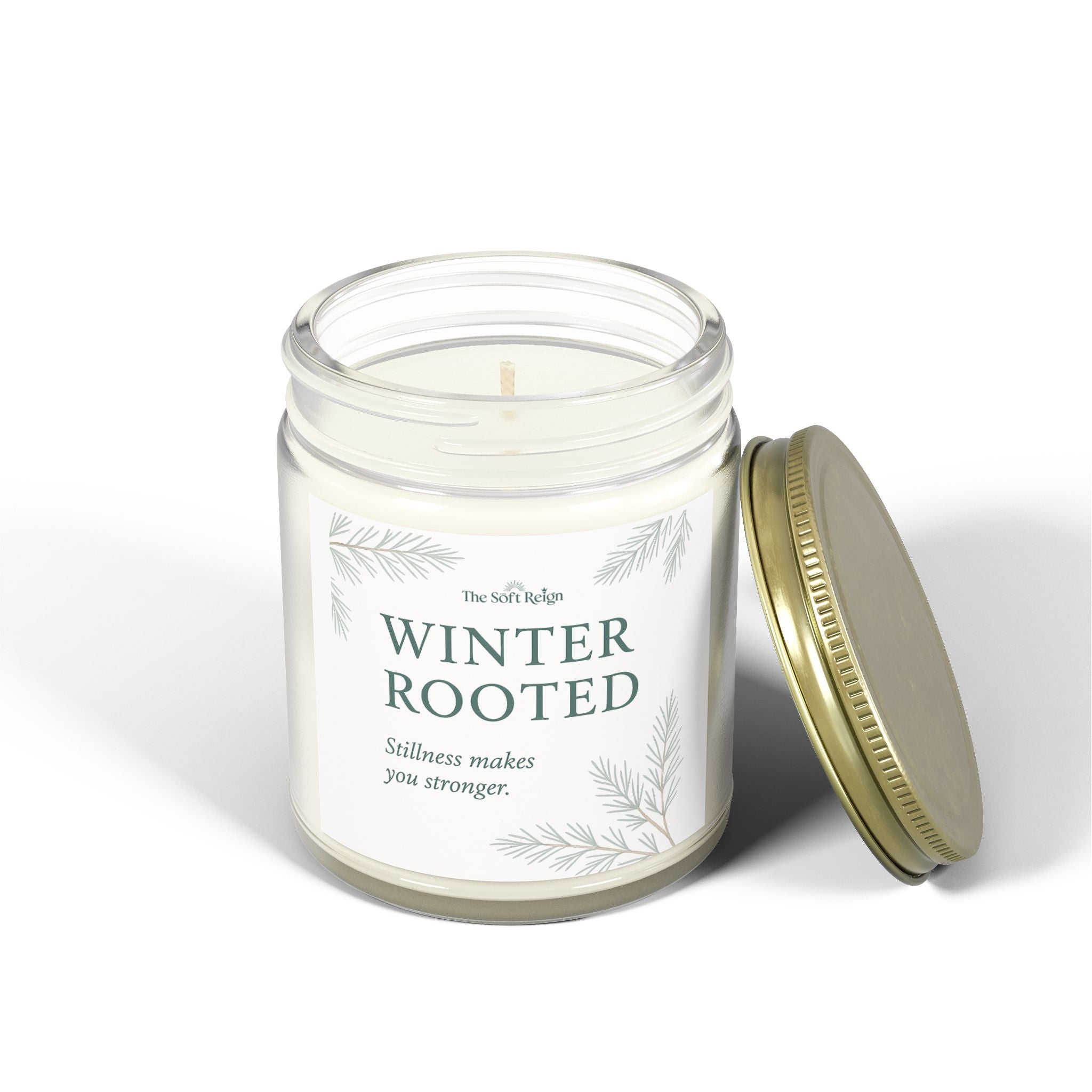 Winter Rooted Candle – Fraser Fir