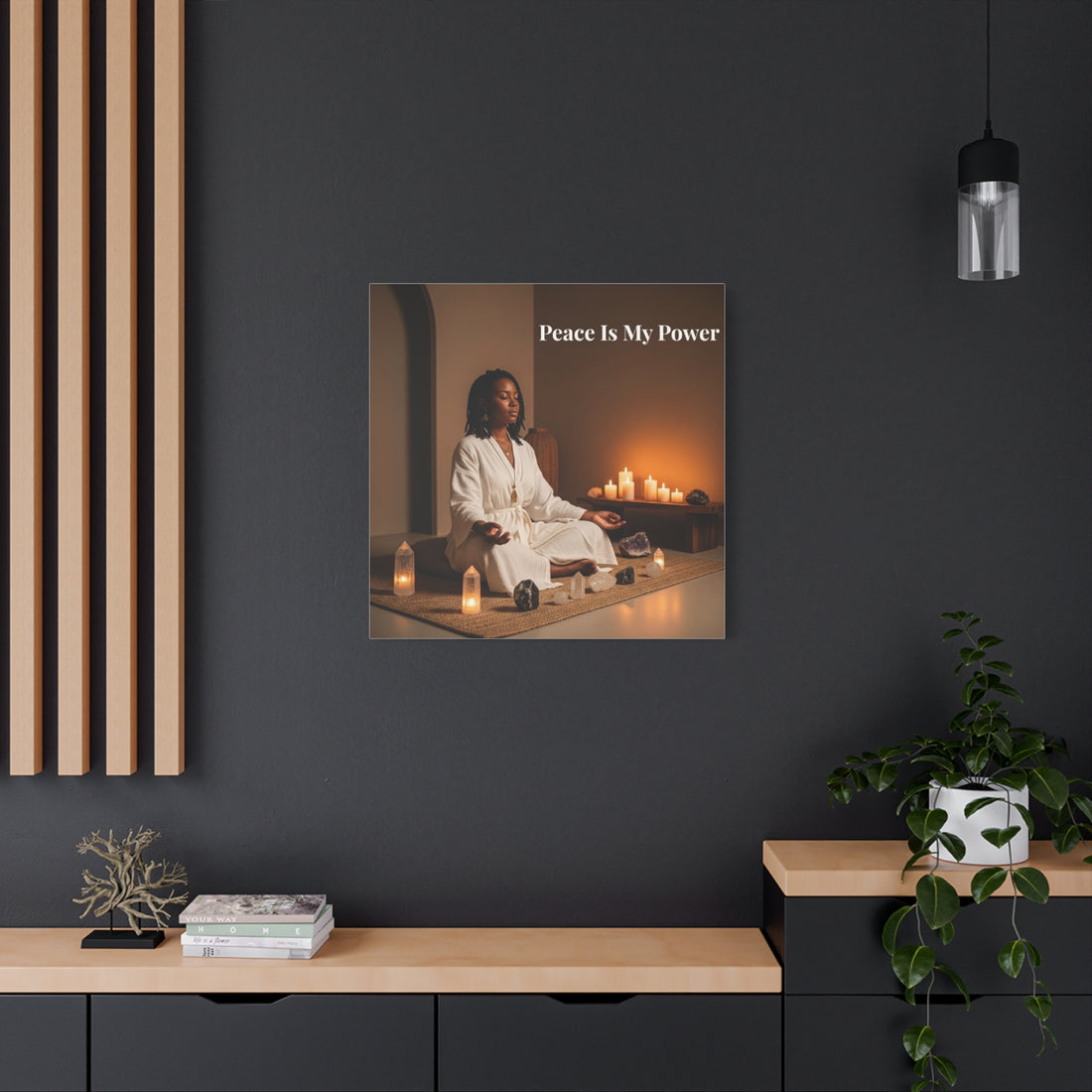Peace Is My Power Wall Art