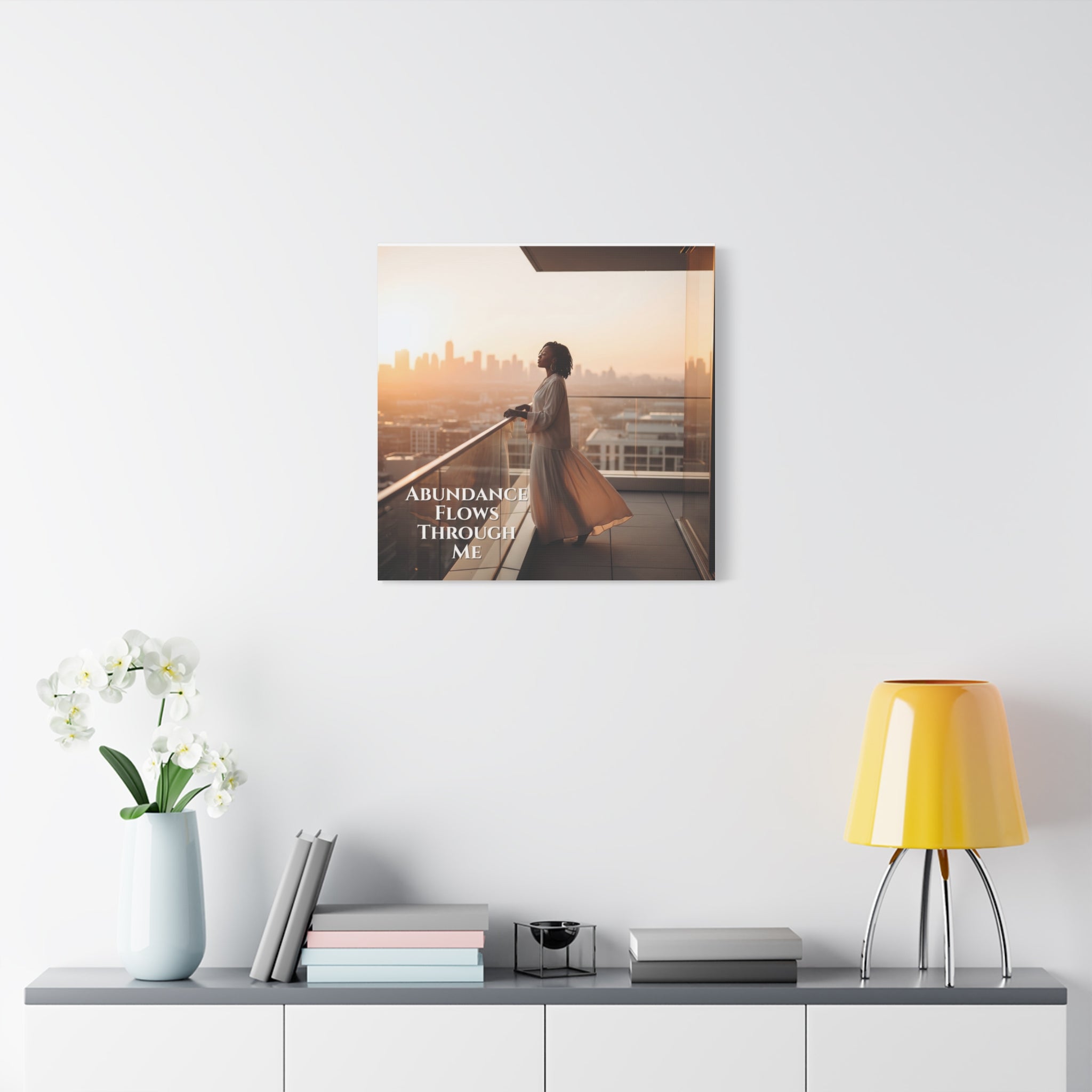 Abundance Flows Through Me Wall Art
