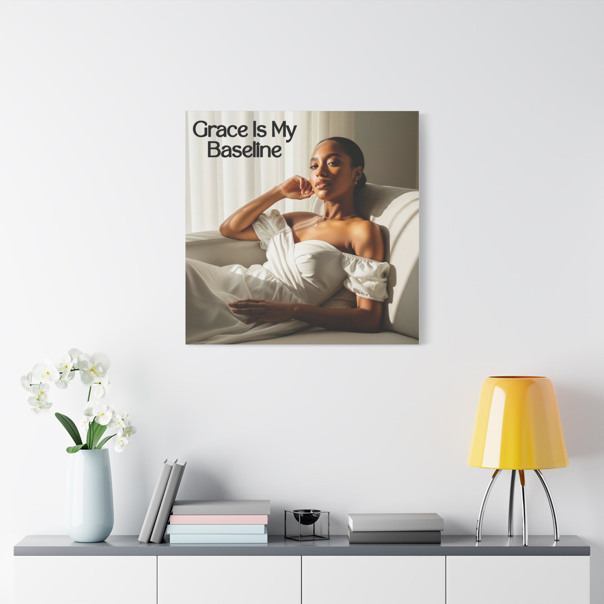 Grace Is My Baseline Wall