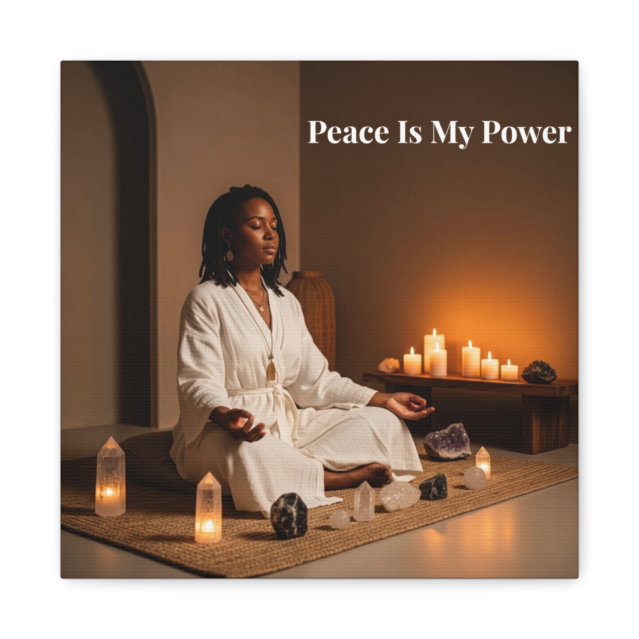 Peace Is My Power Wall Art