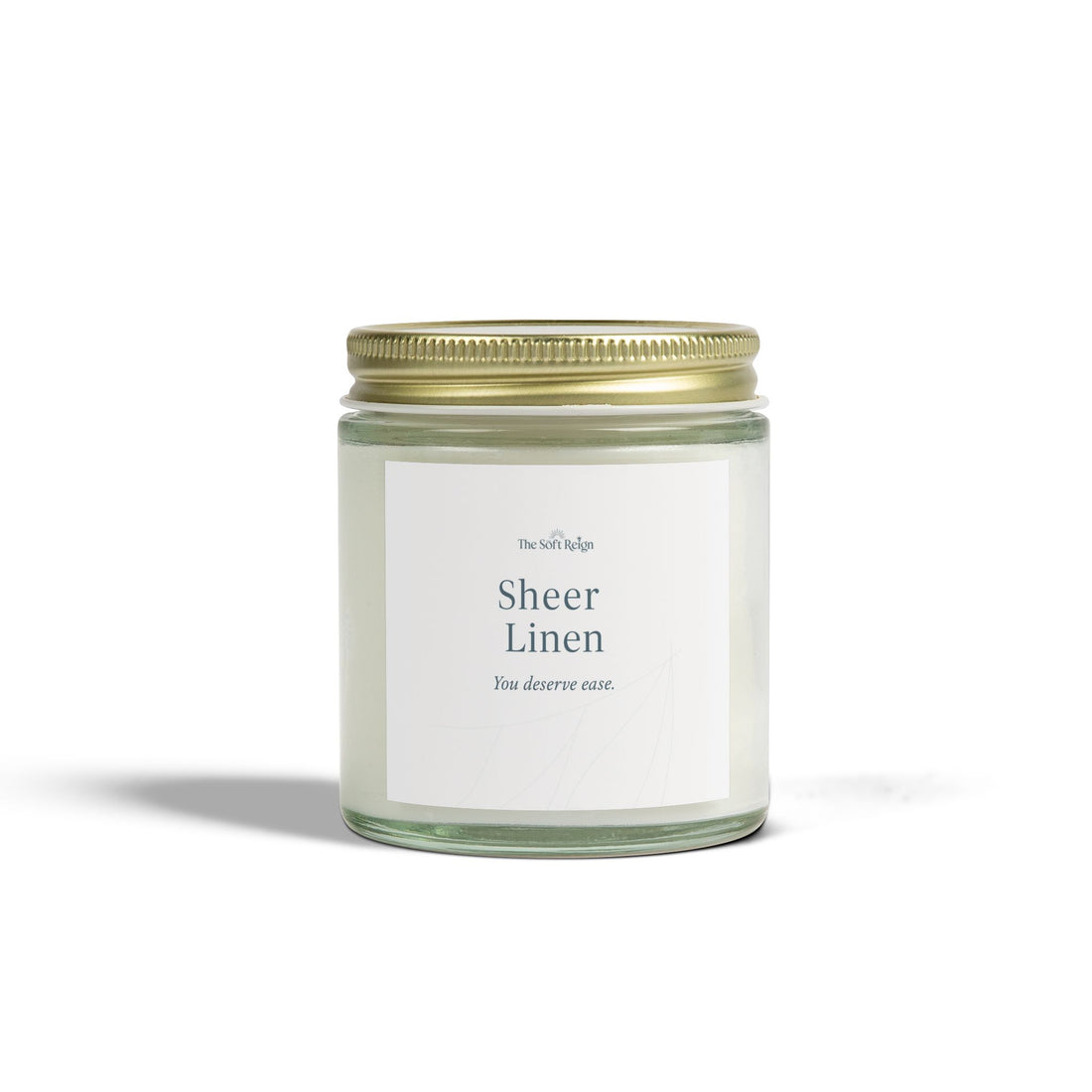 Sheer Linen Candle – Cashmere Musk