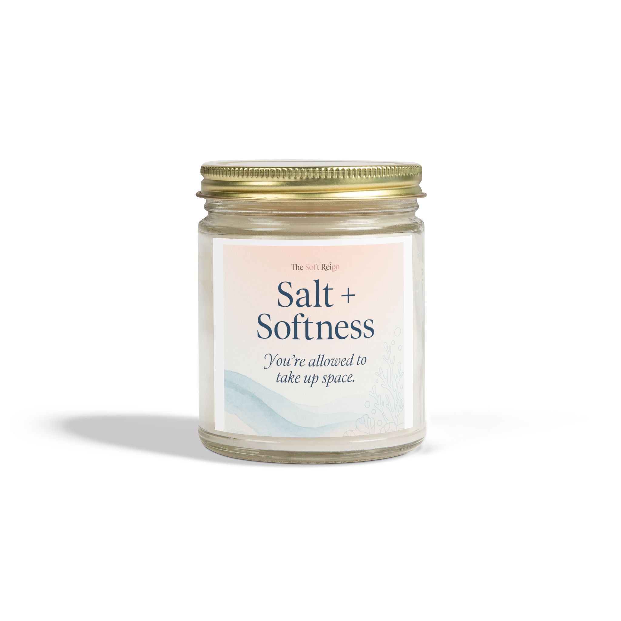 Salt + Softness Sea Salt & Orchid Candle for Black Women | The Soft Re…

