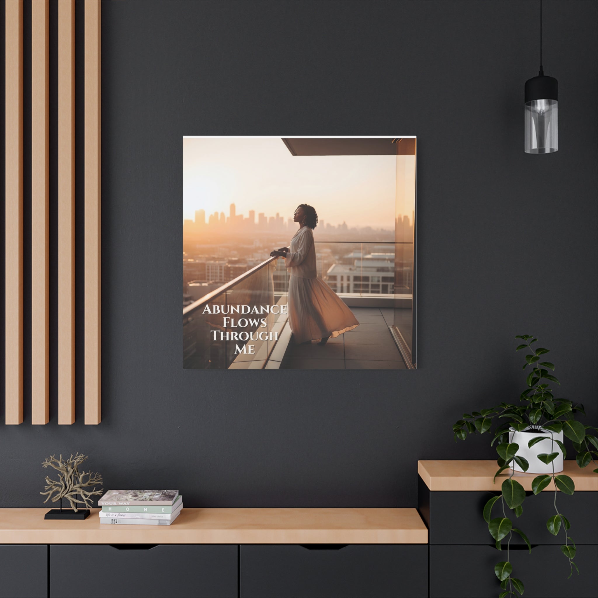 Abundance Flows Through Me Wall Art