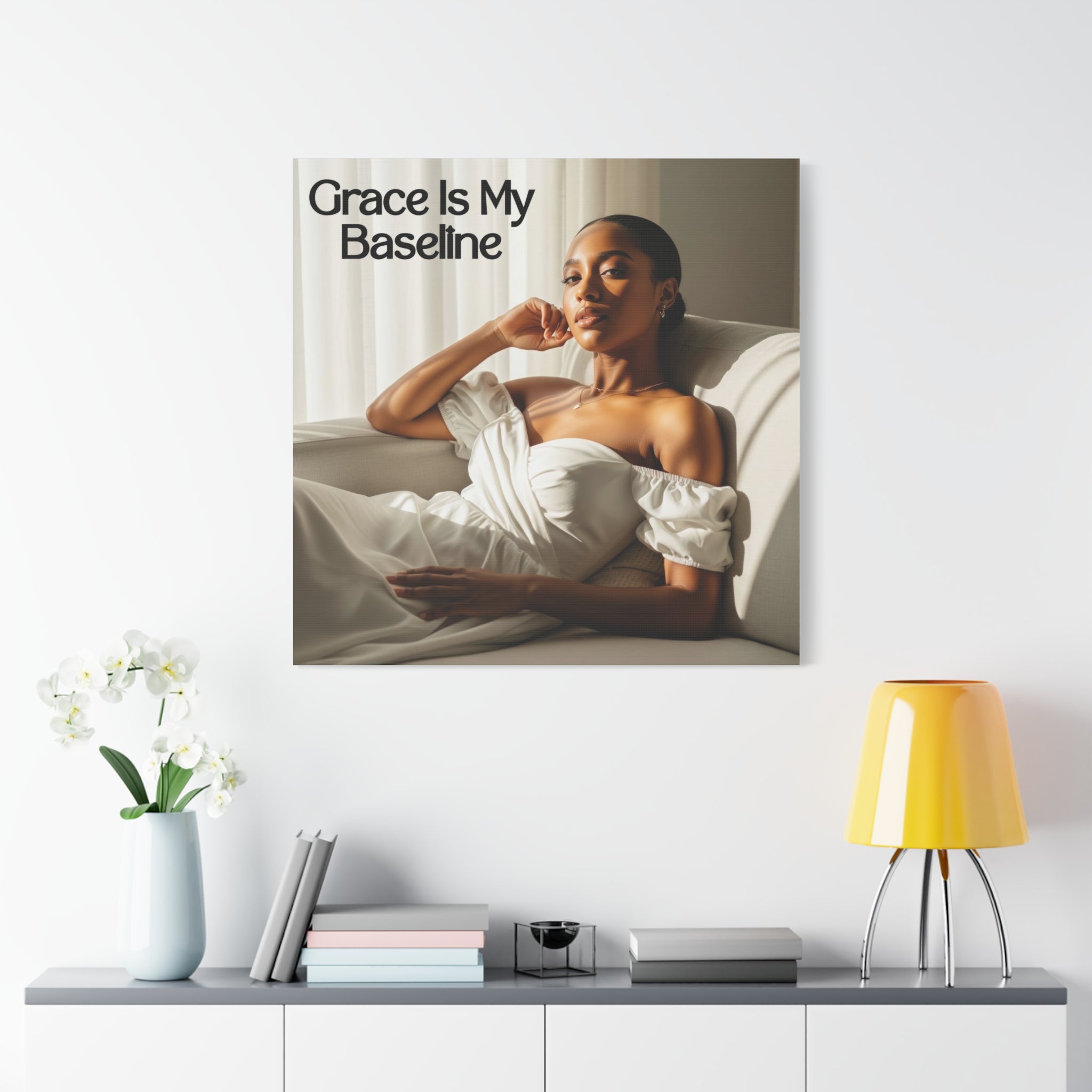 Grace Is My Baseline Wall
