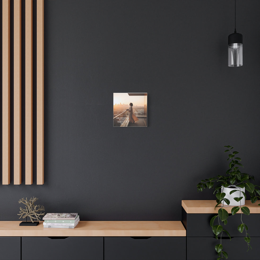 Abundance Flows Through Me Wall Art