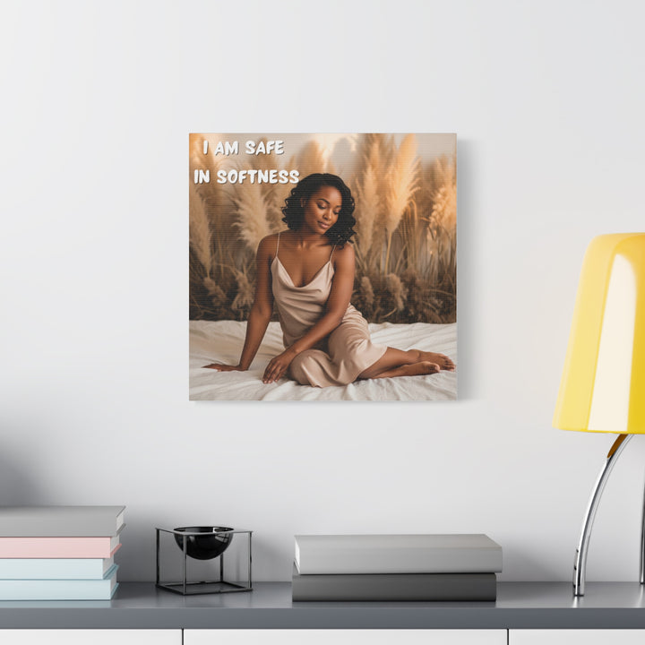 I Am Safe in Softness Wall Art