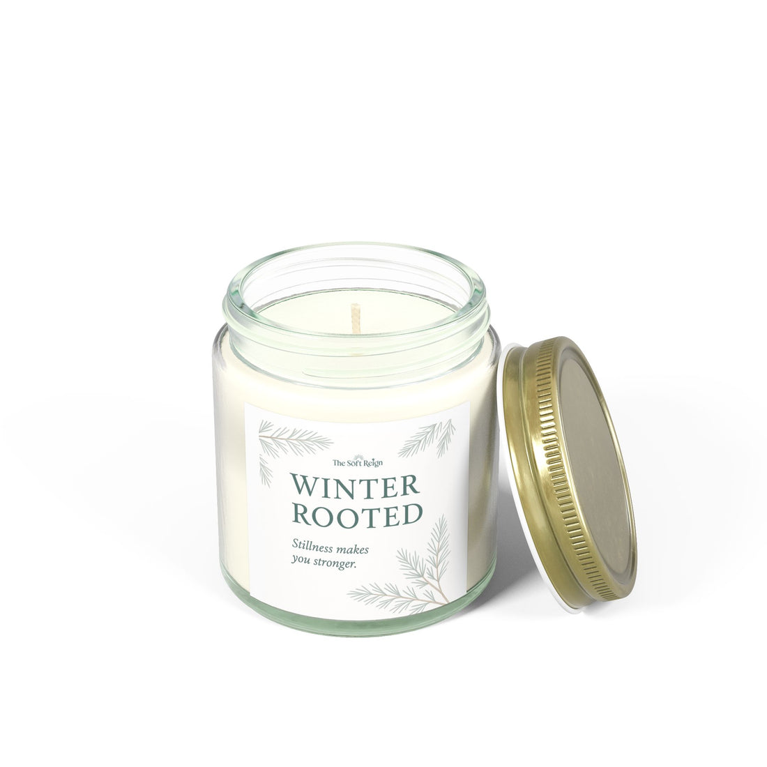 Winter Rooted Candle – Fraser Fir