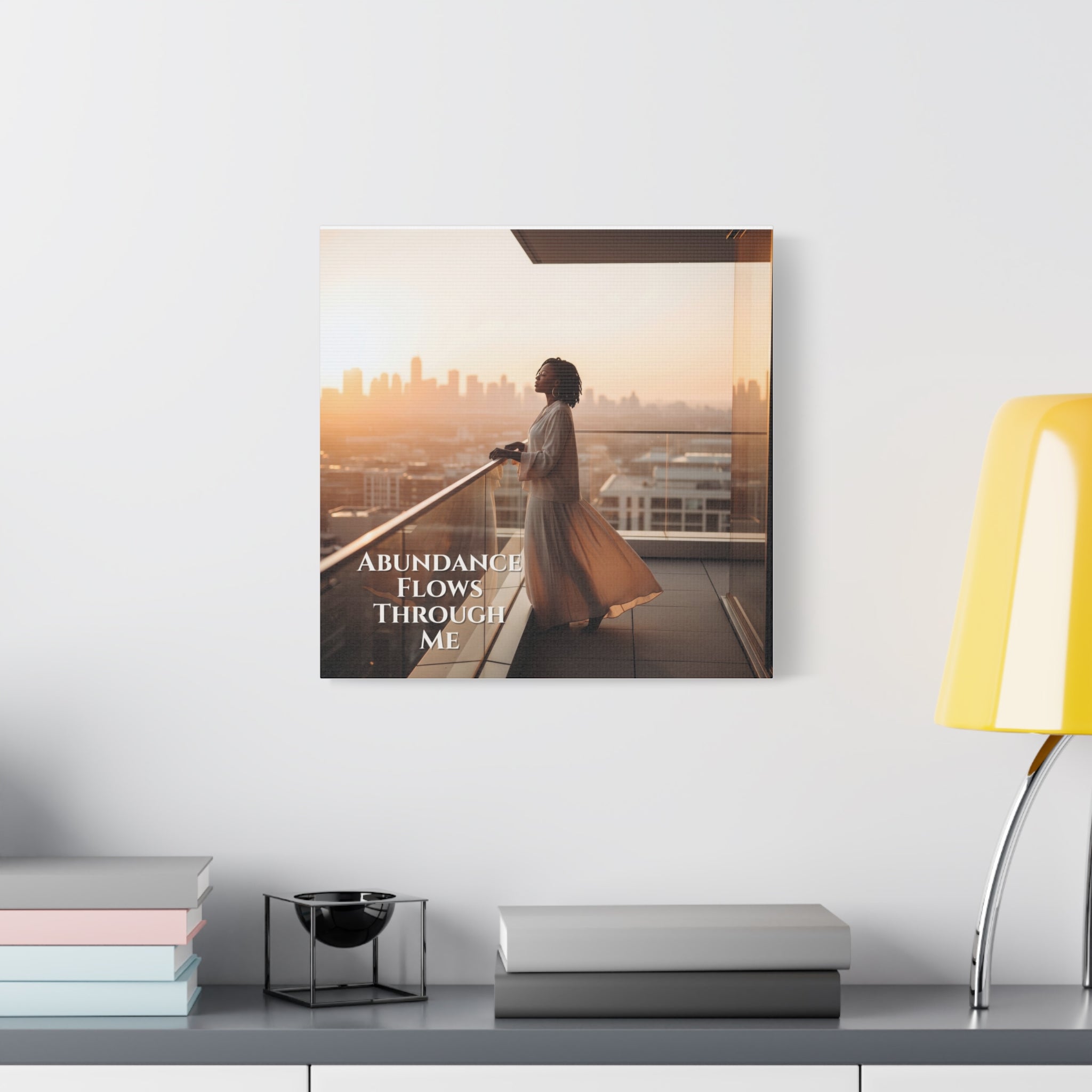 Abundance Flows Through Me Wall Art