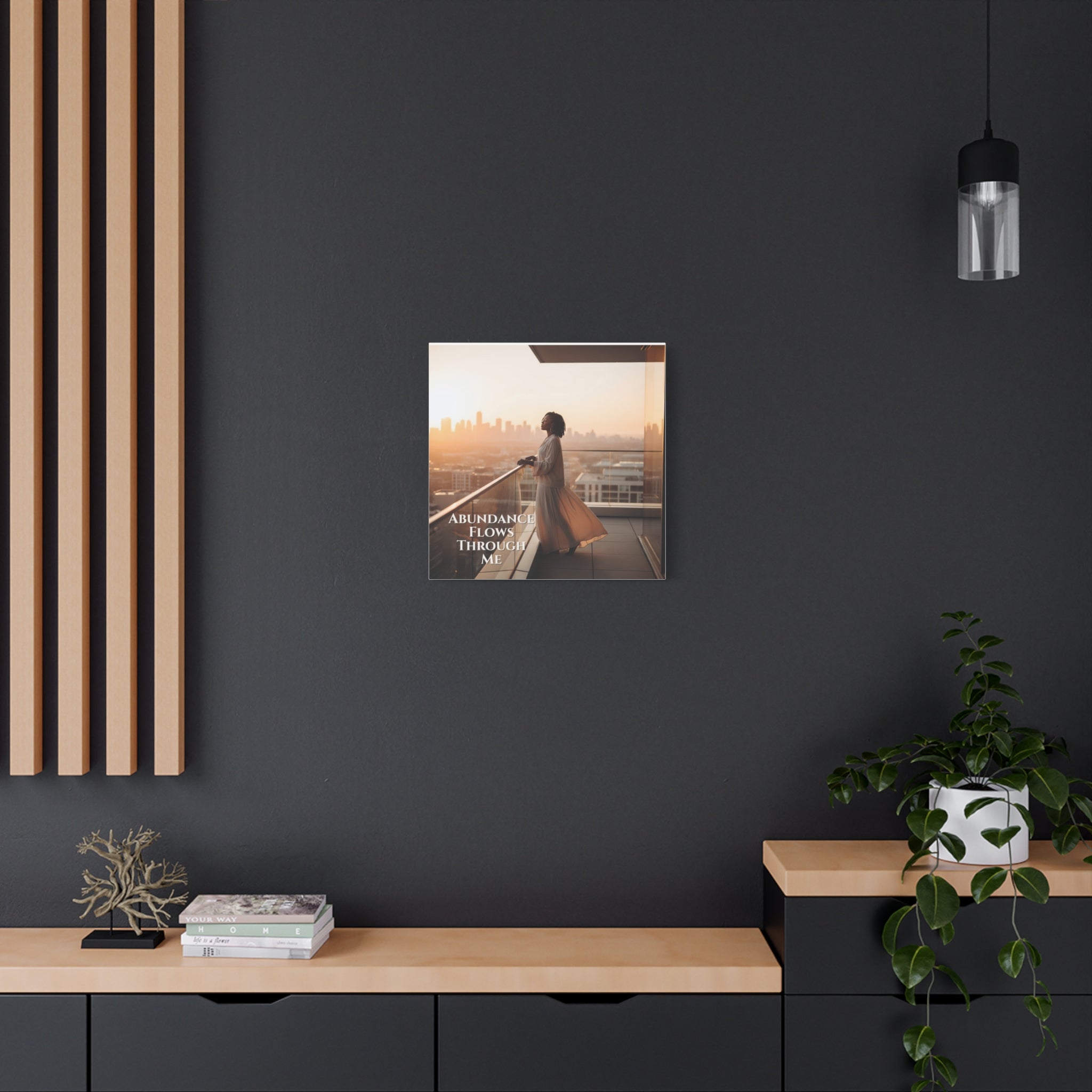 Abundance Flows Through Me Wall Art