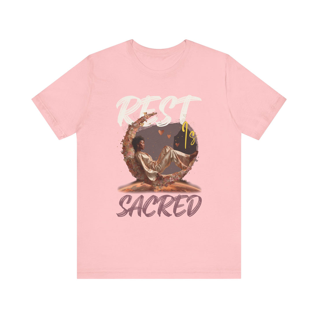 Rest Is Sacred Graphic T-Shirt – Relaxed Fit & Women’s Fit