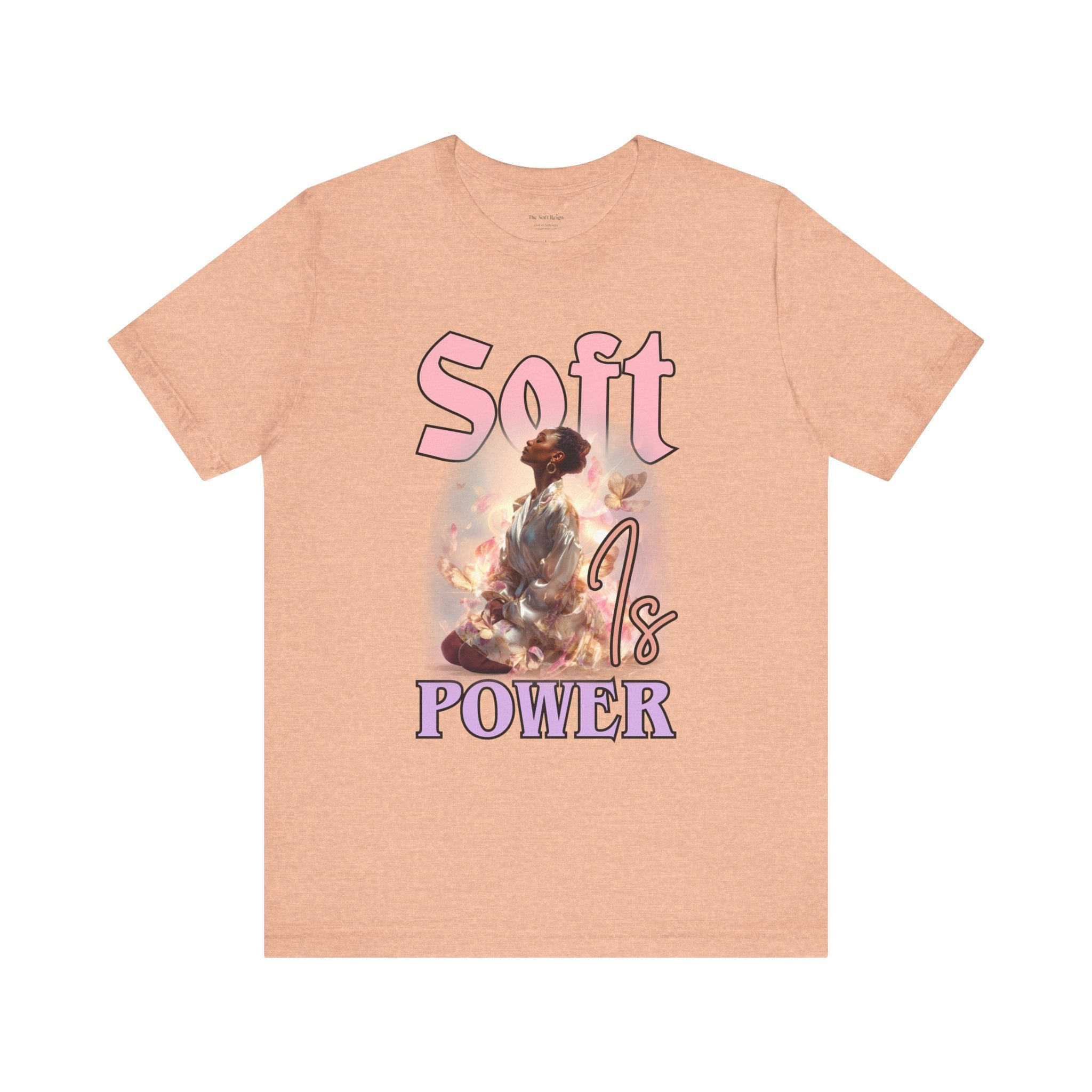 Soft Is Power Graphic T-Shirt for Black Women | The Soft Reign