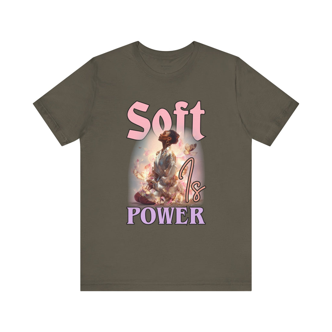 Soft Is Power Graphic T-Shirt – Relaxed Fit & Women’s Fit