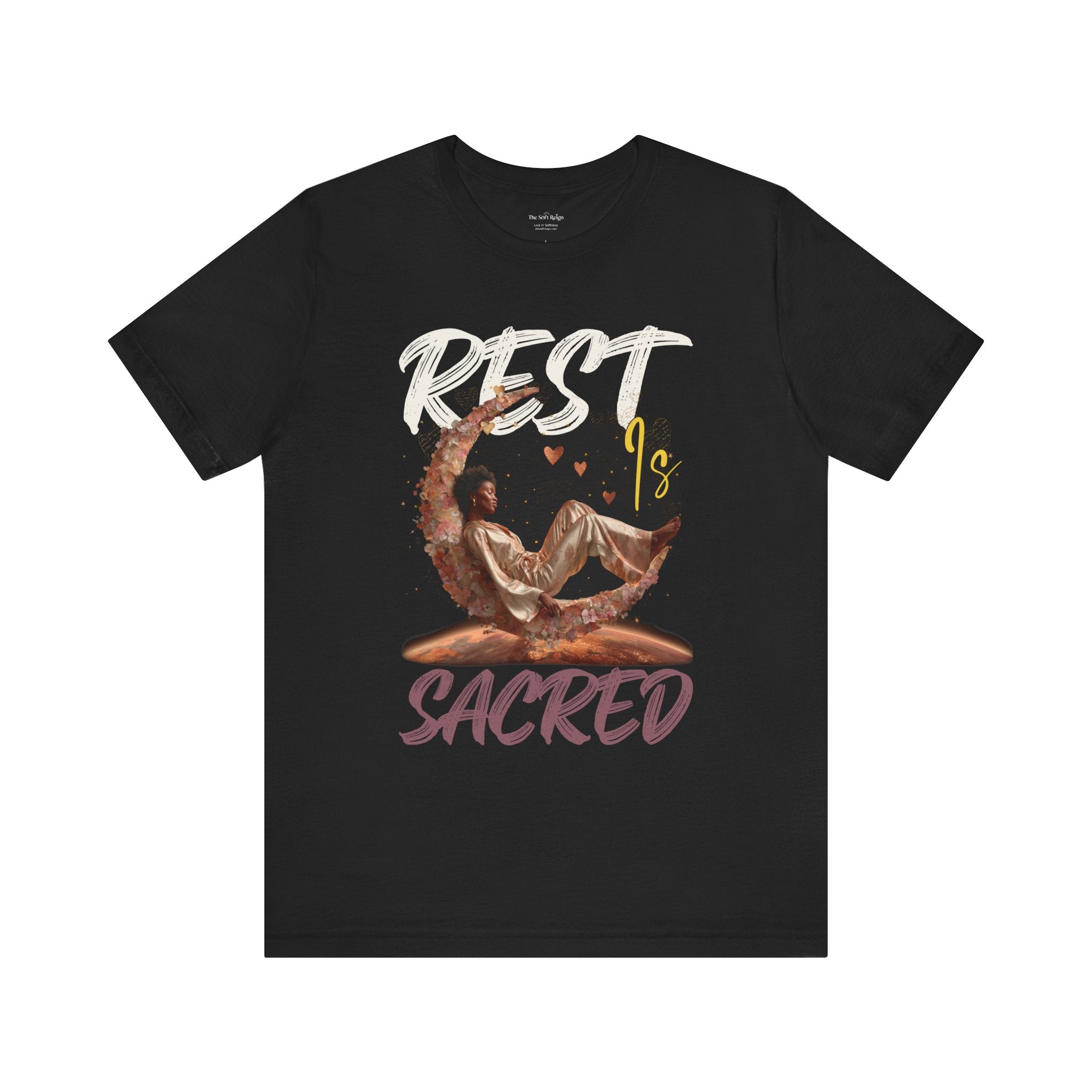 Rest Is Sacred Graphic T-Shirt – Relaxed Fit & Women’s Fit