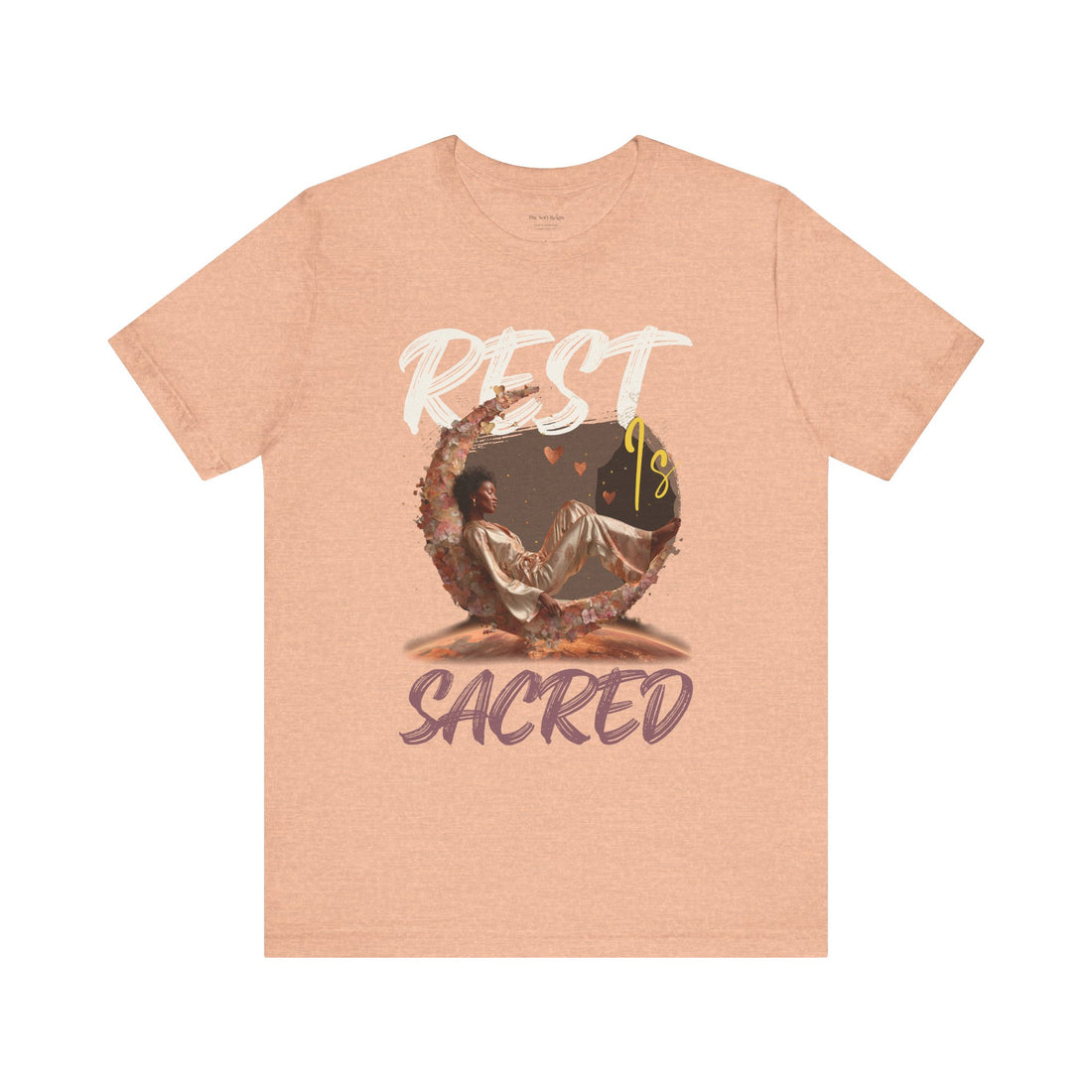 Rest Is Sacred Graphic T-Shirt – Relaxed Fit & Women’s Fit