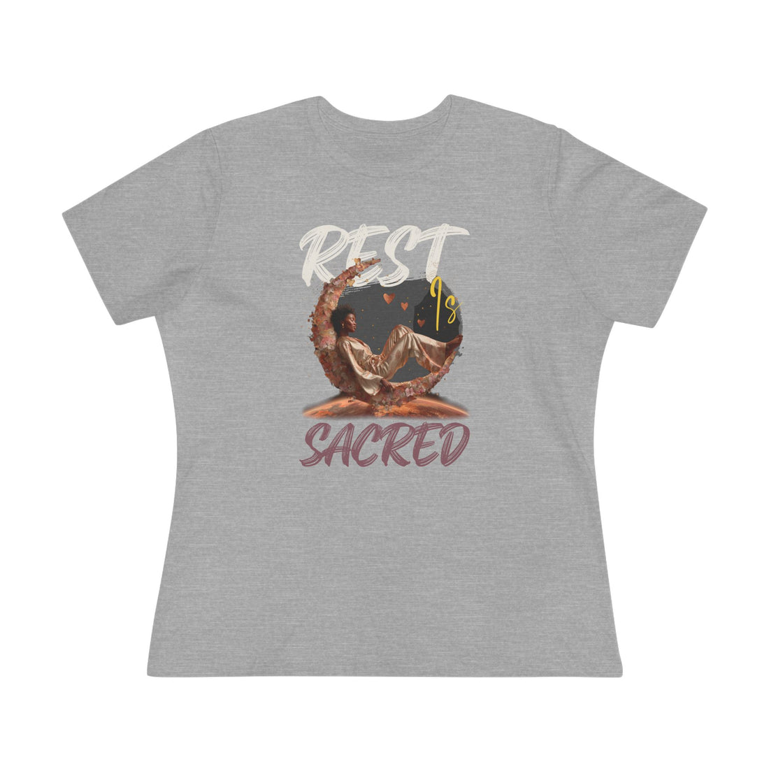 Rest Is Sacred Graphic T-Shirt – Relaxed Fit & Women’s Fit
