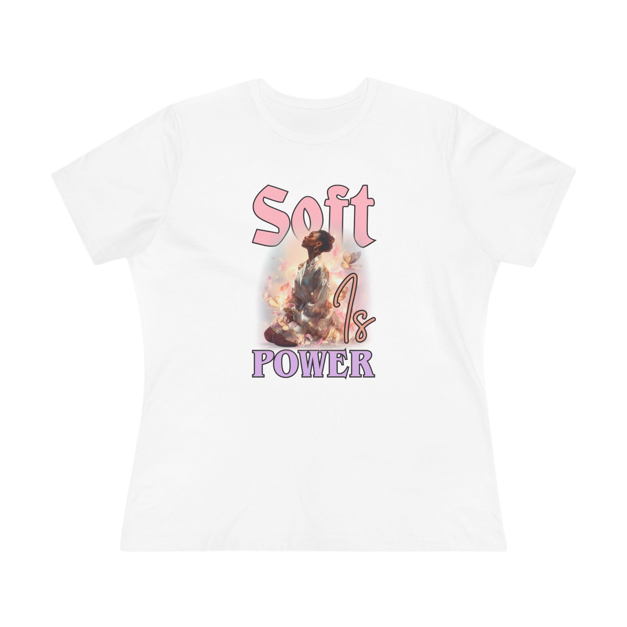 Soft Is Power Graphic T-Shirt – Relaxed Fit & Women’s Fit
