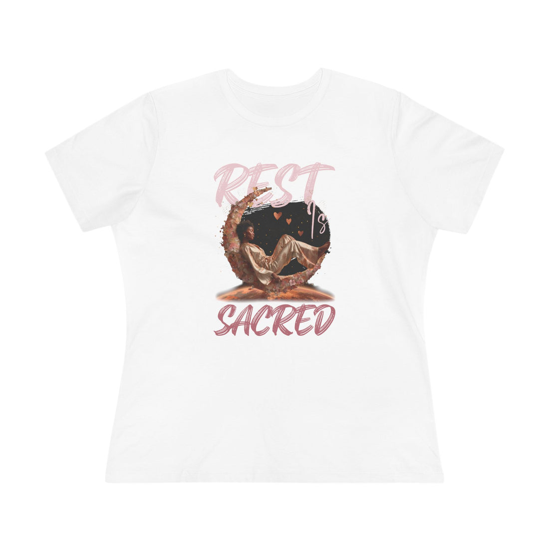 Rest Is Sacred Graphic T-Shirt – Relaxed Fit & Women’s Fit