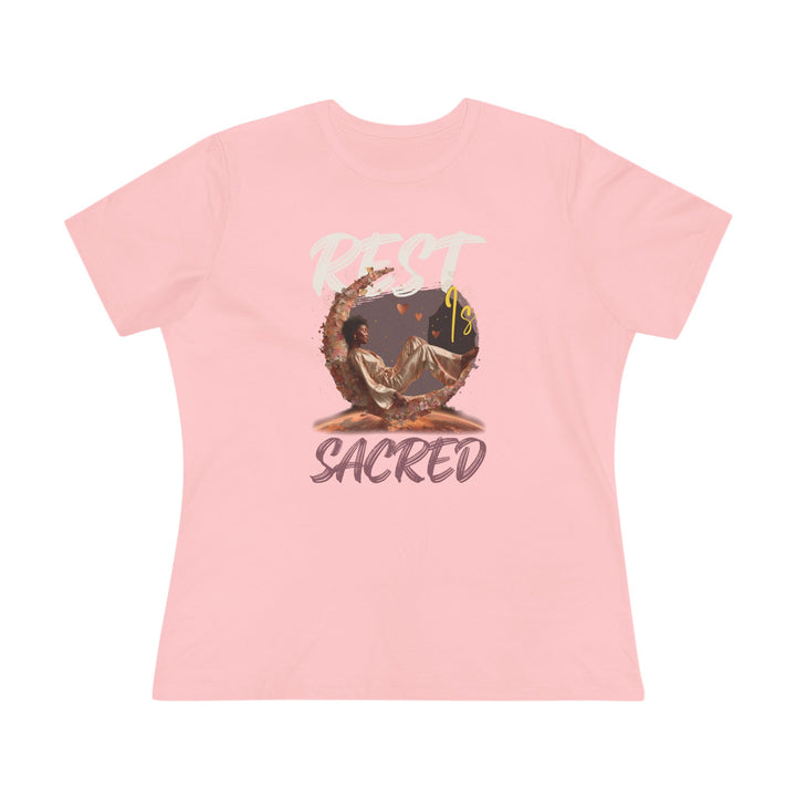 Rest Is Sacred Graphic T-Shirt – Relaxed Fit & Women’s Fit