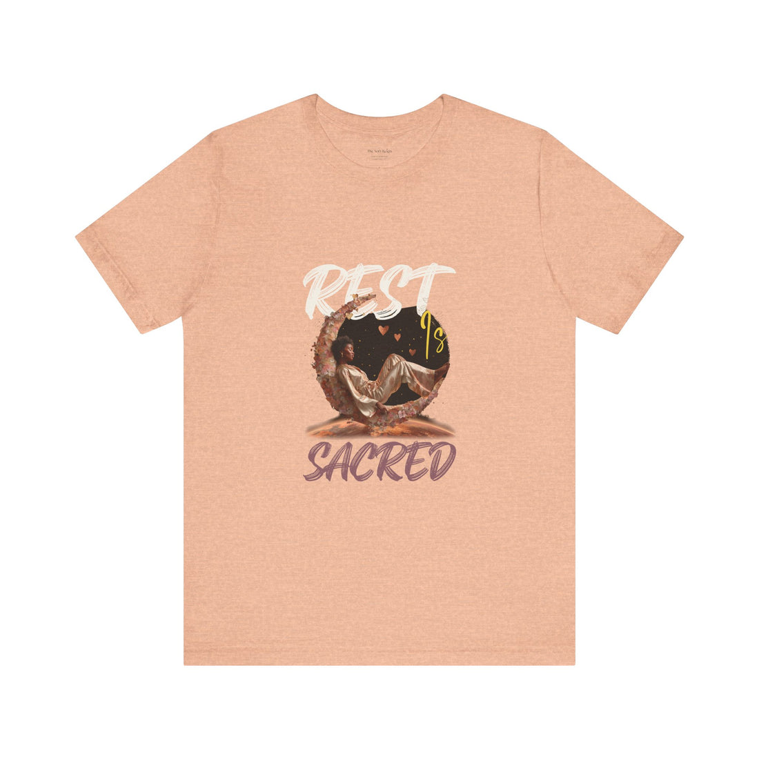 Rest Is Sacred Graphic T-Shirt – Relaxed Fit & Women’s Fit