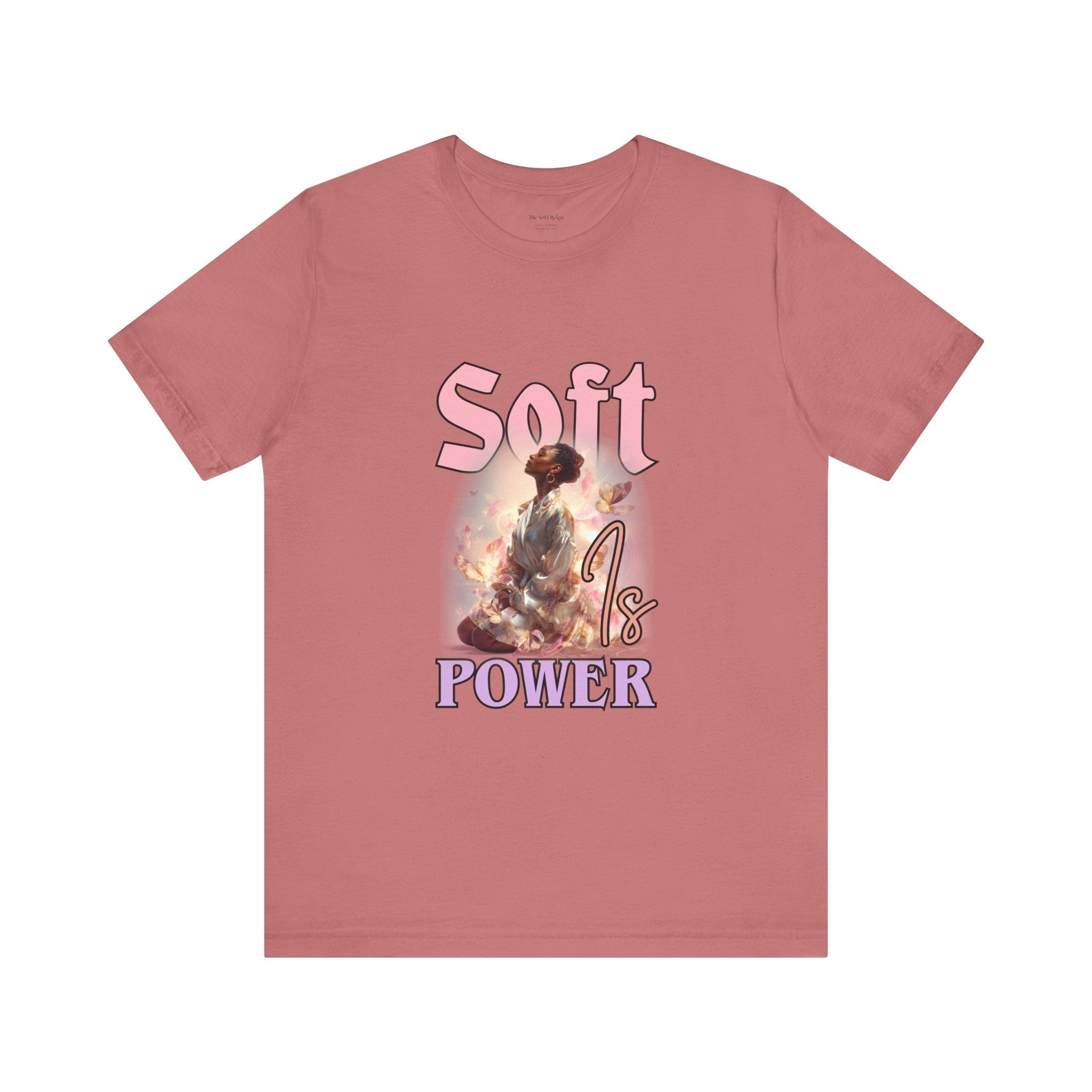 Soft Is Power Graphic T-Shirt – Relaxed Fit & Women’s Fit